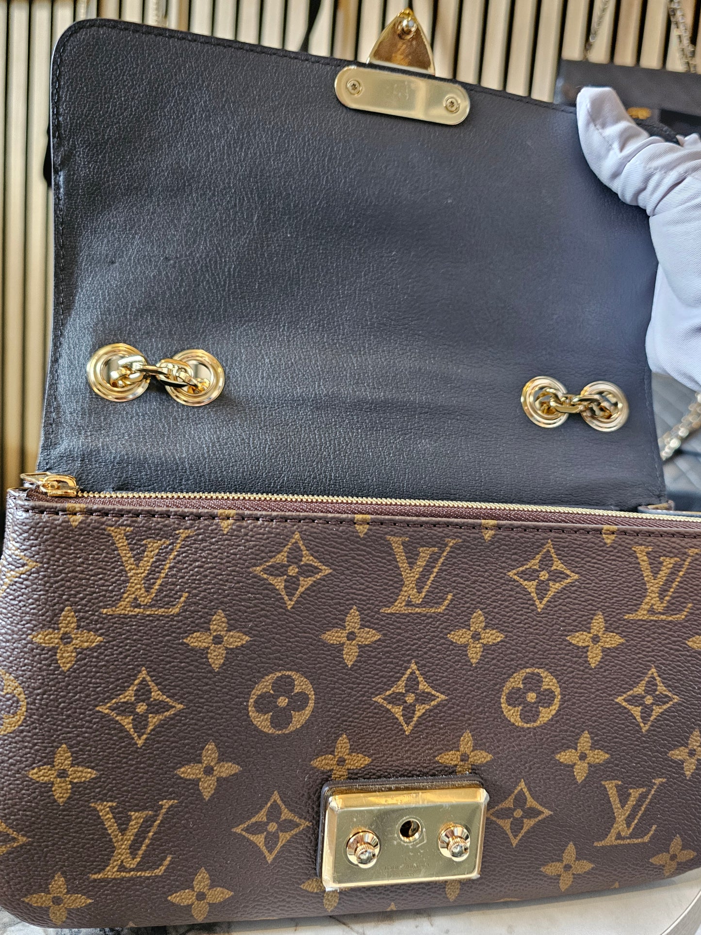 M46126 - Louis Vuitton Marceau, MNG kanvas - black.