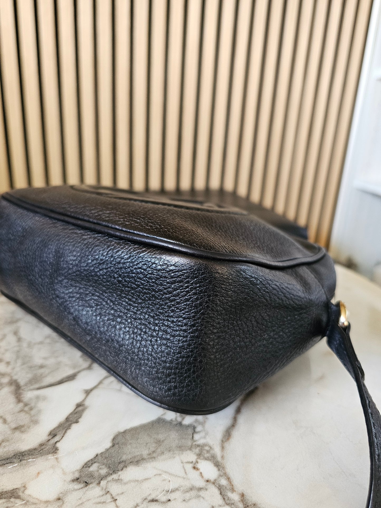 308364 - Gucci disco Soho bag, black.