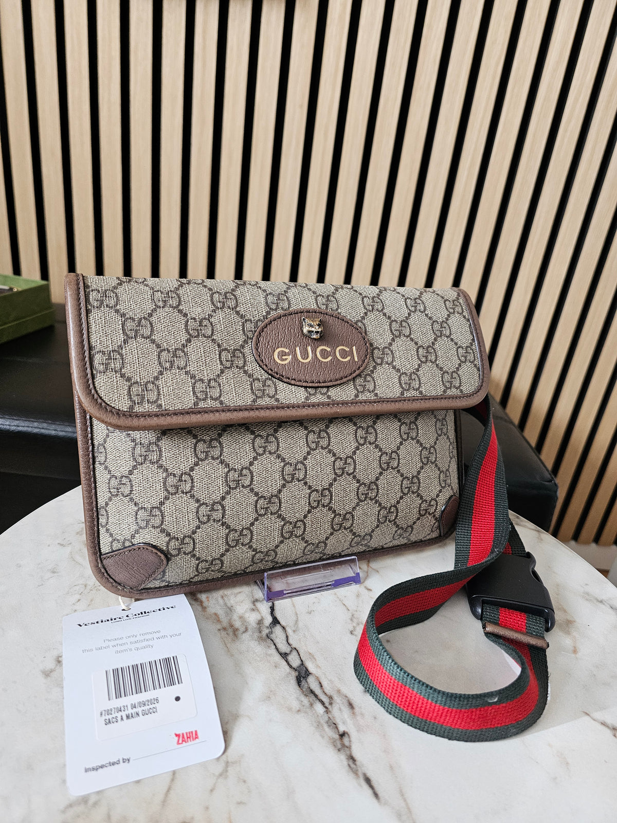 493930- Gucci beltbag, Ophidia GG supreme.