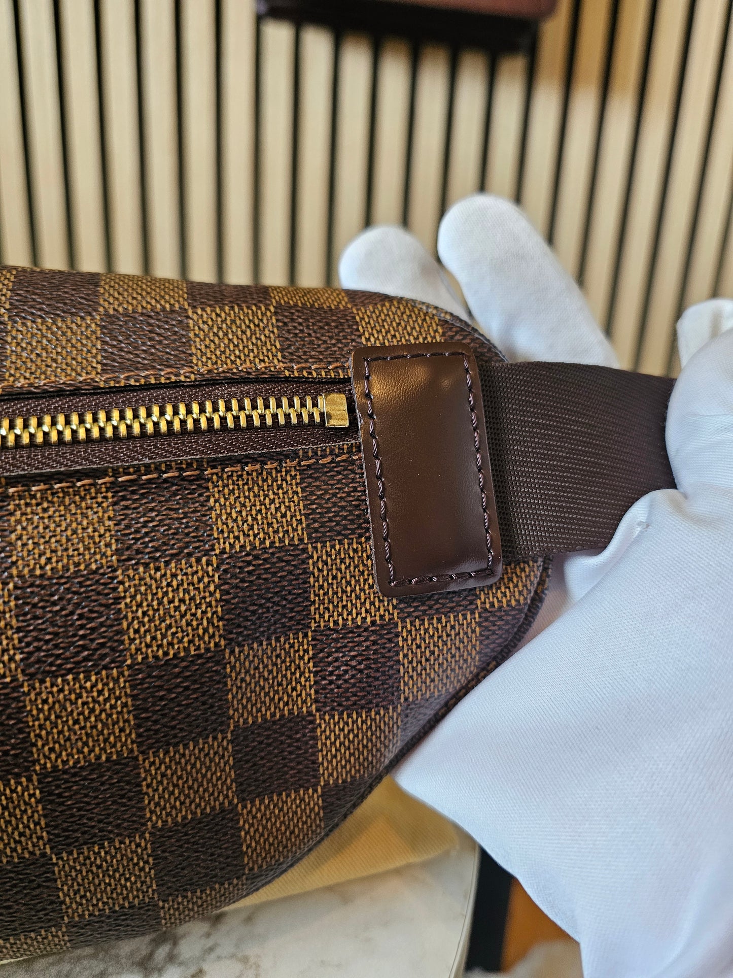 N51172 - Louis Vuitton bumbag, Melville, damier ebene.