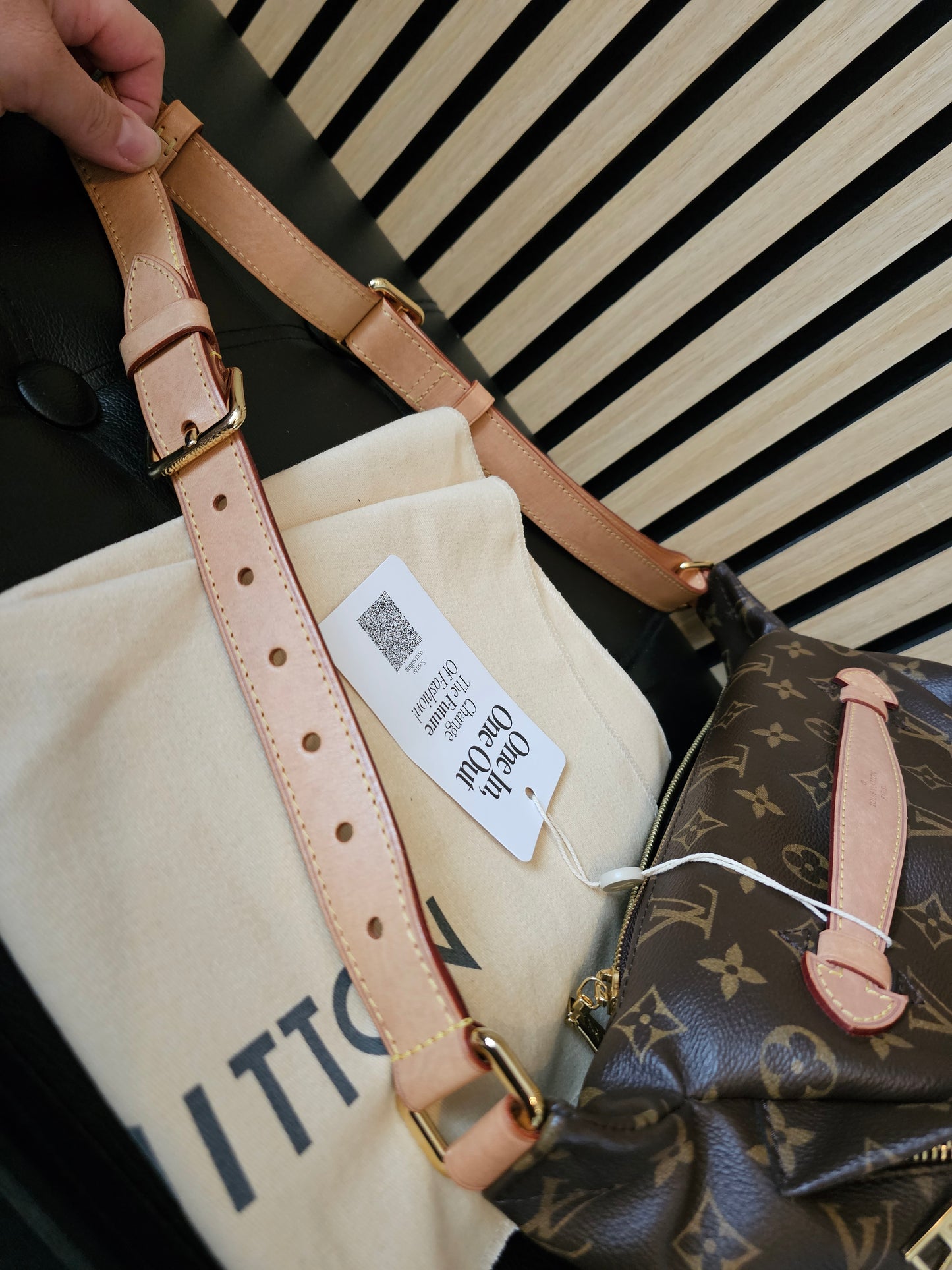 M43644 - Louis Vuitton bag, bumbag in monogram kanvas.
