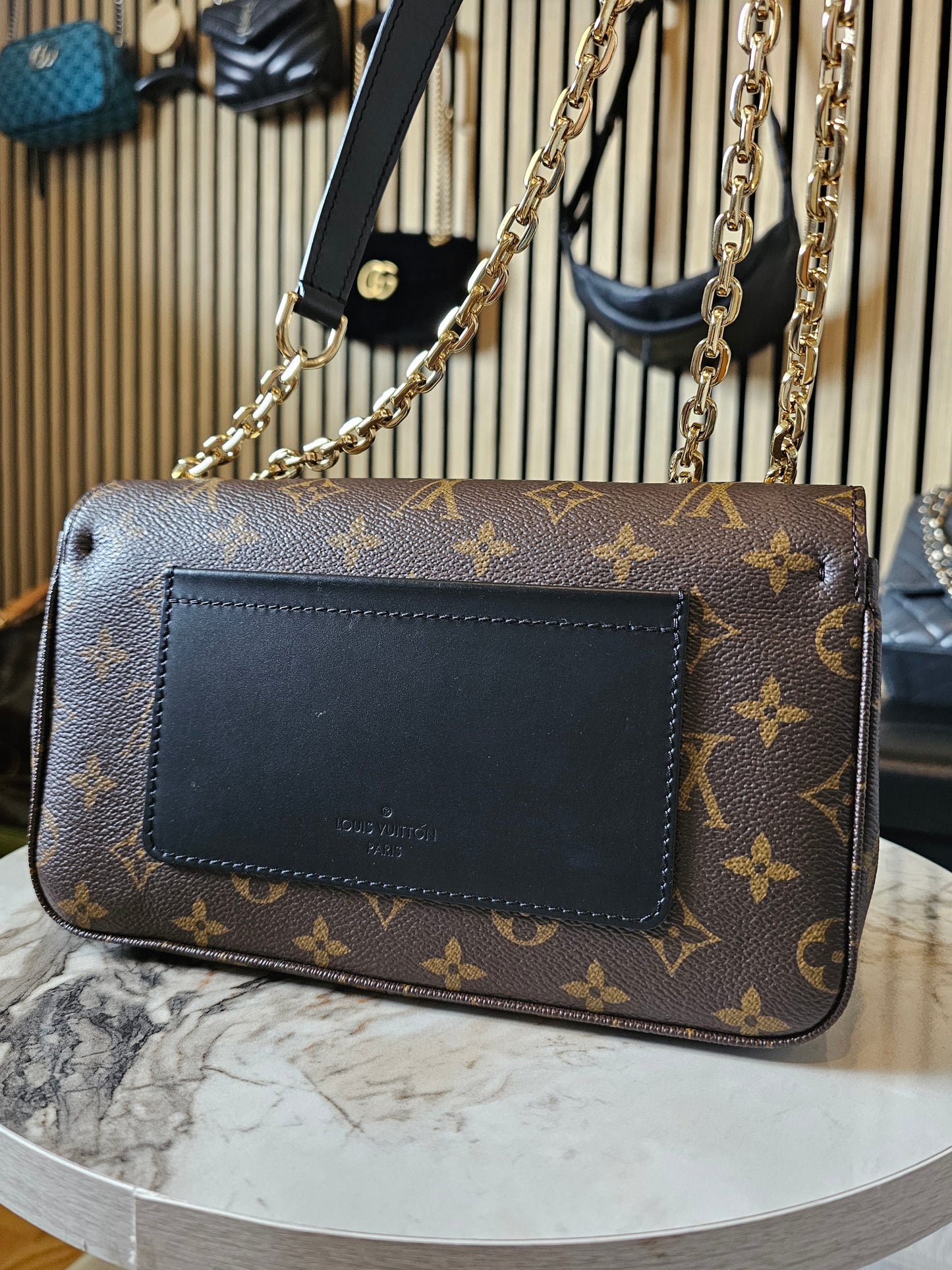 M46126 - Louis Vuitton Marceau, MNG kanvas - black.