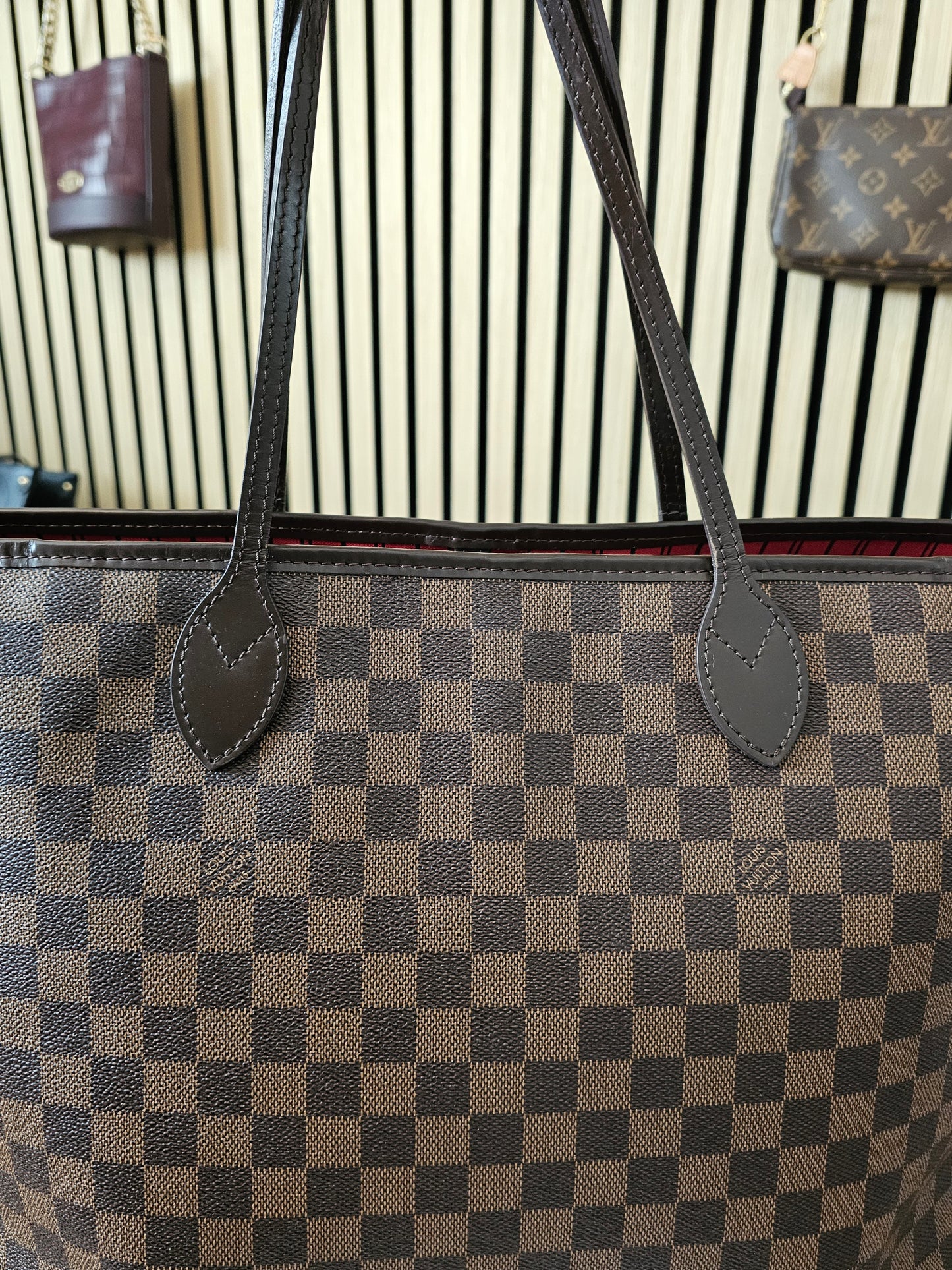 N51106 - Louis Vuitton Neverfull GM, damier ebene.