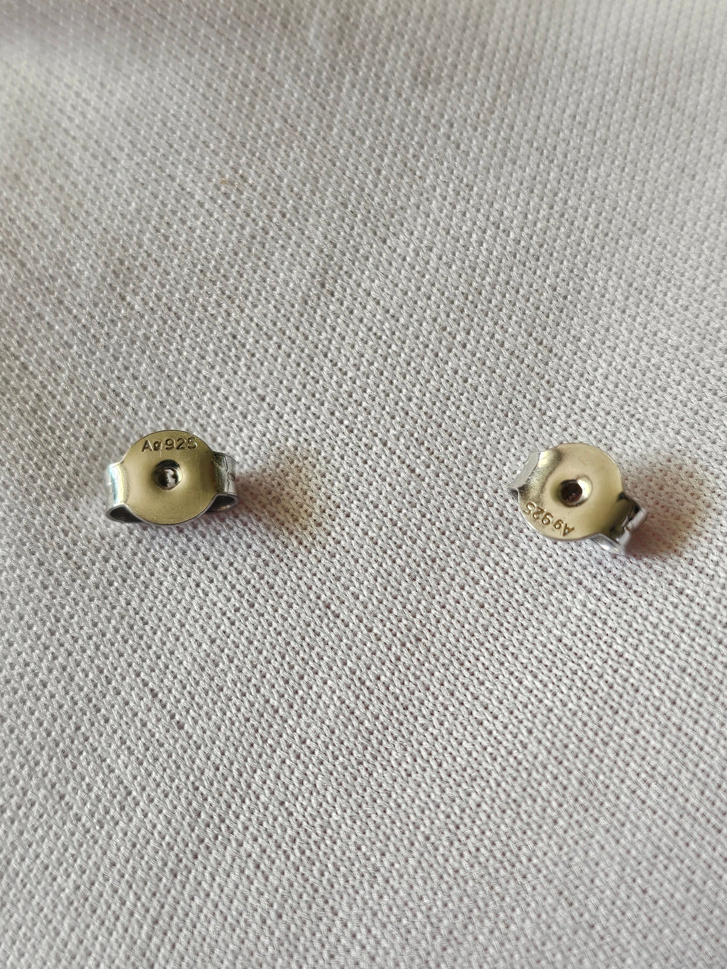 Gucci sølv øreringe - interlocking studs sterling silver.