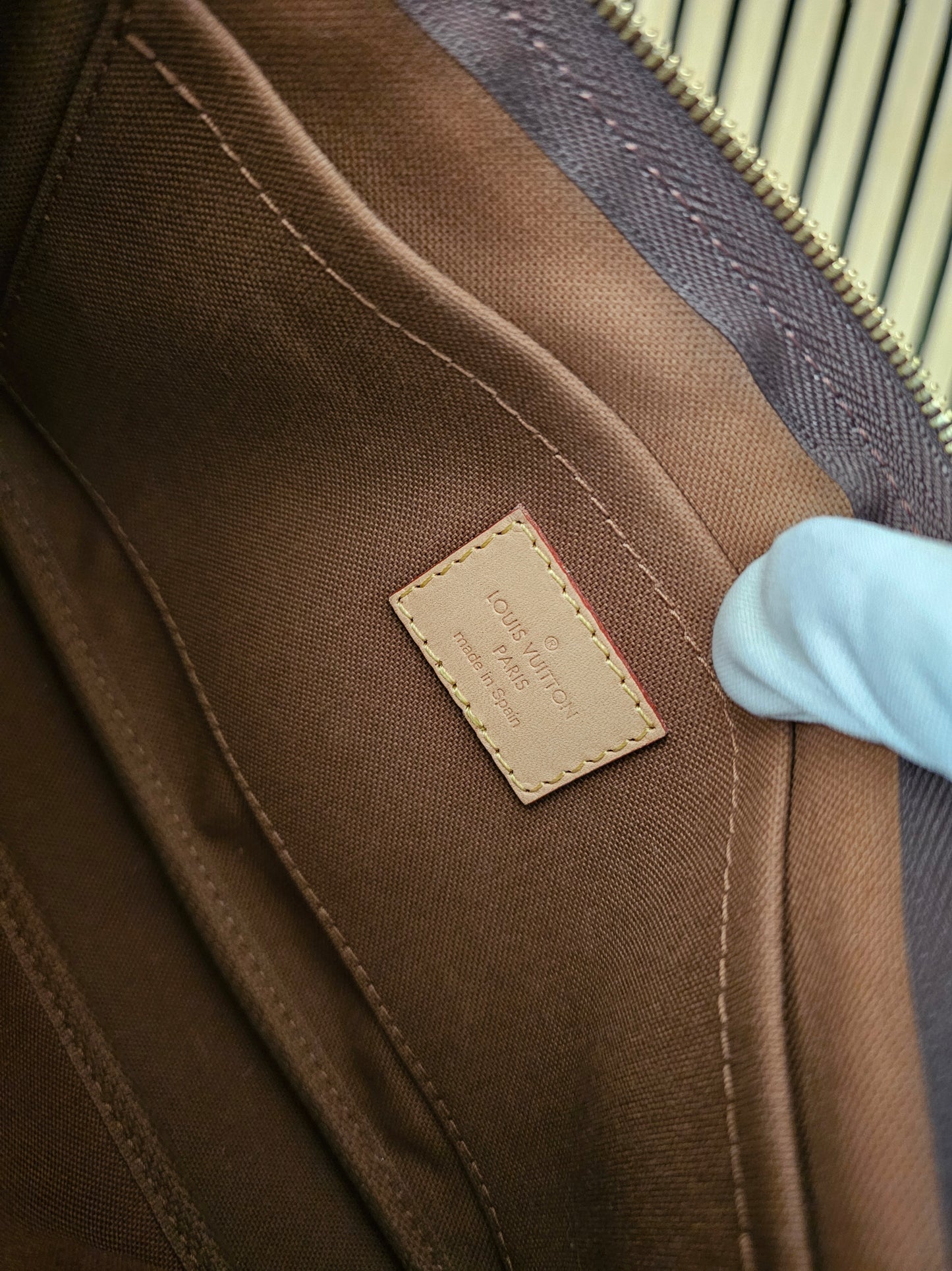 Louis Vuitton pochette accesories, monogram kanvas.