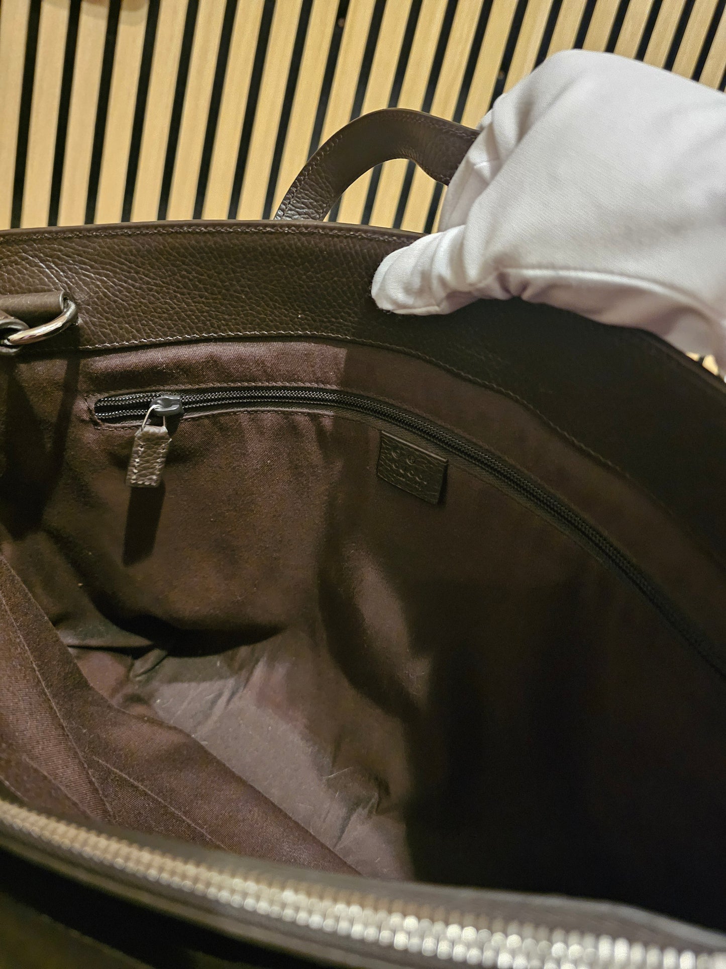 449169- Gucci tote bag, supreme GG kanvas.