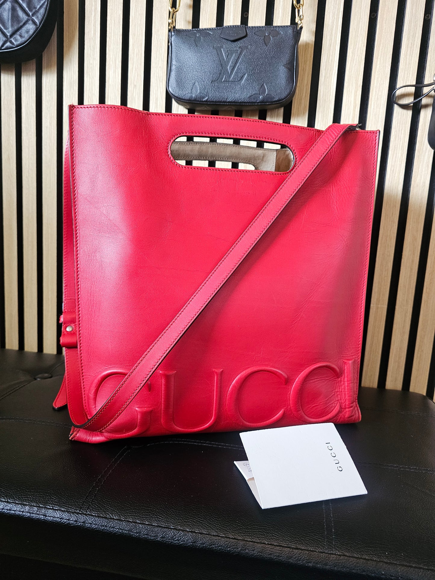 GUCCI XL tote bag.