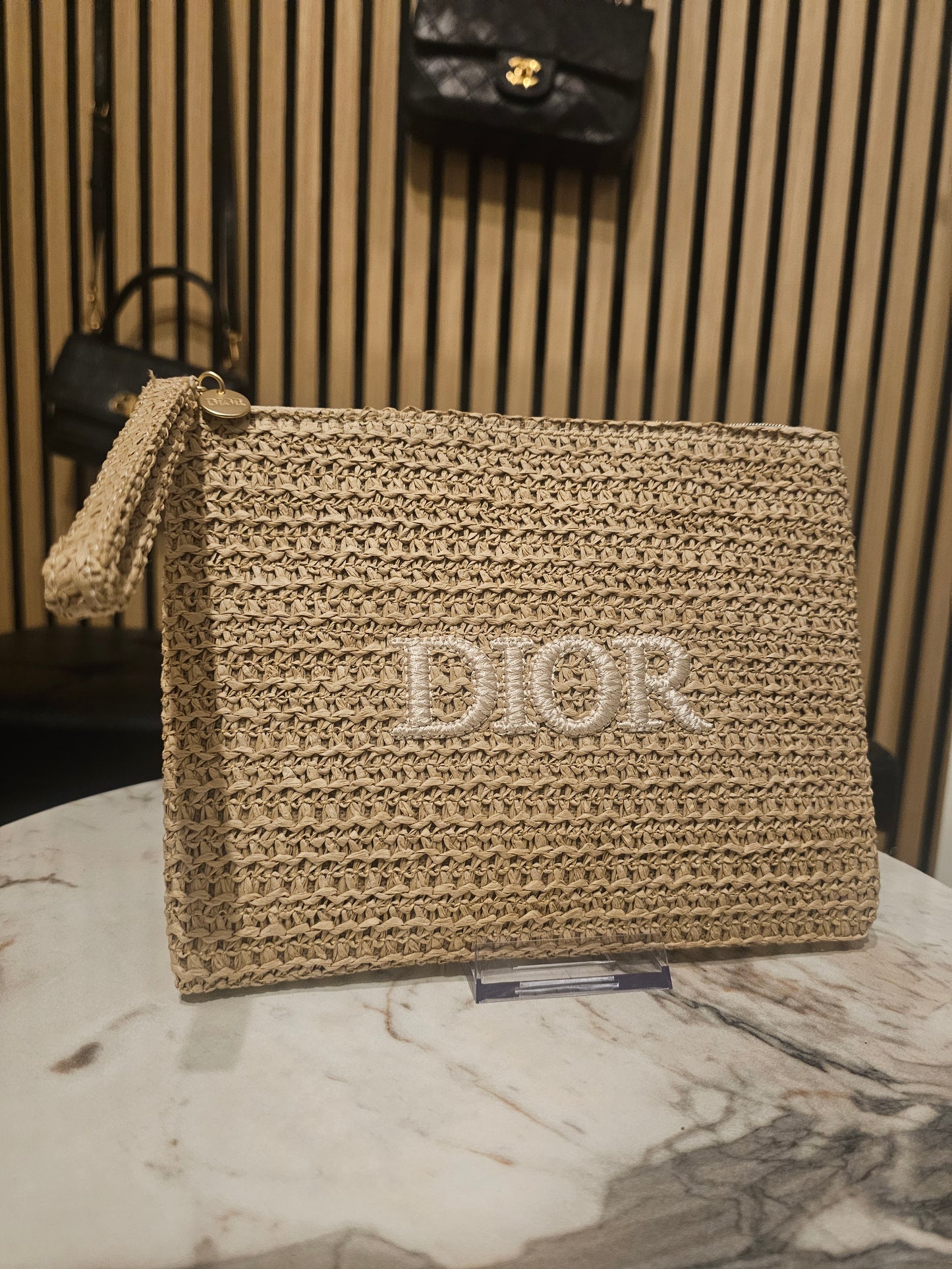 Dior cosmetic pouch