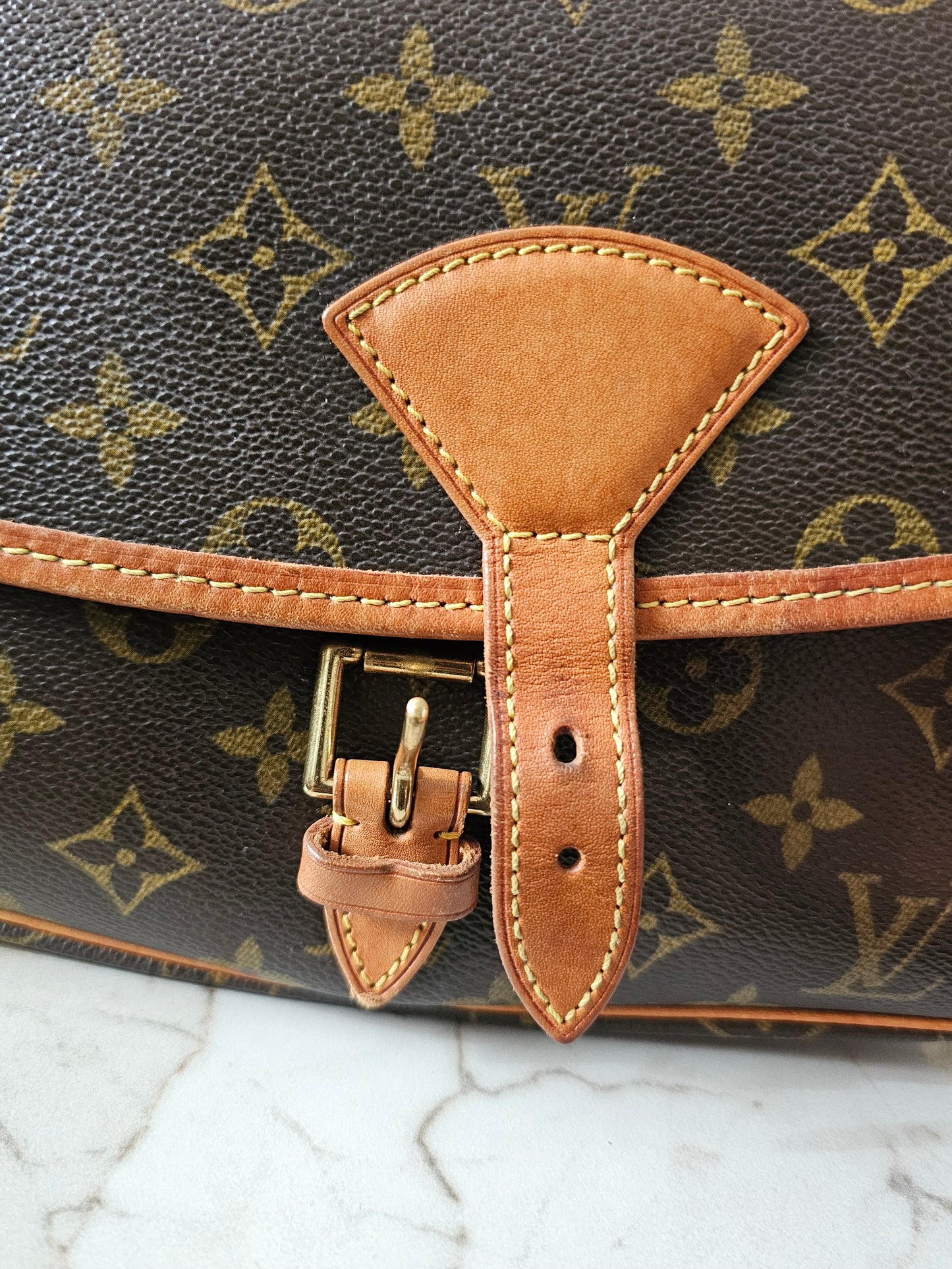 Louis Vuitton Sologne bag, MNG. Kanvas.
