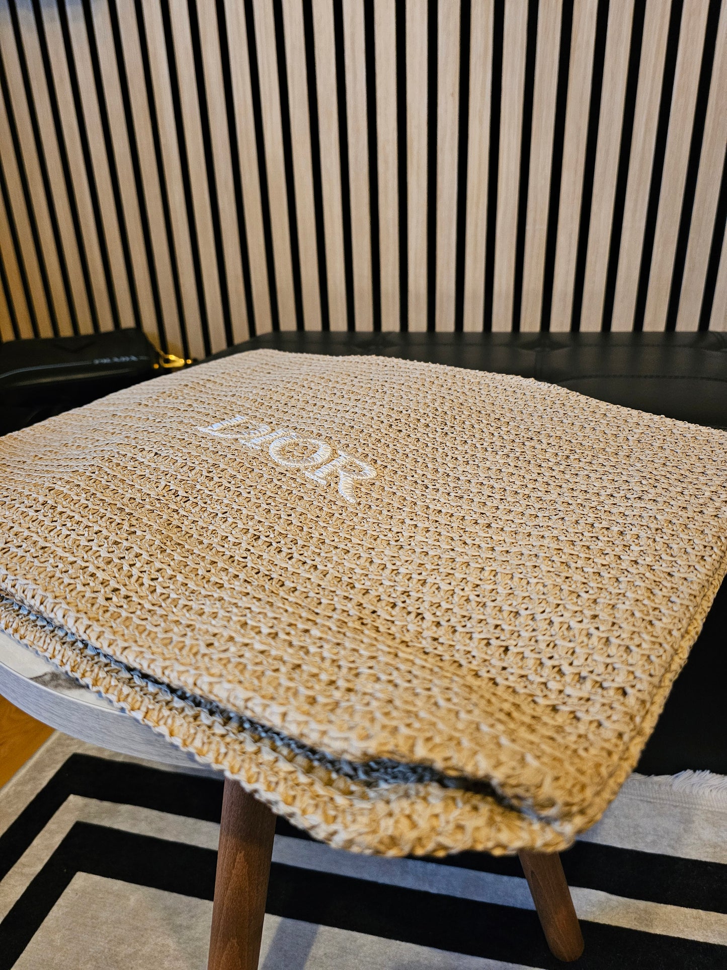 Dior tote bag from makeup collection.