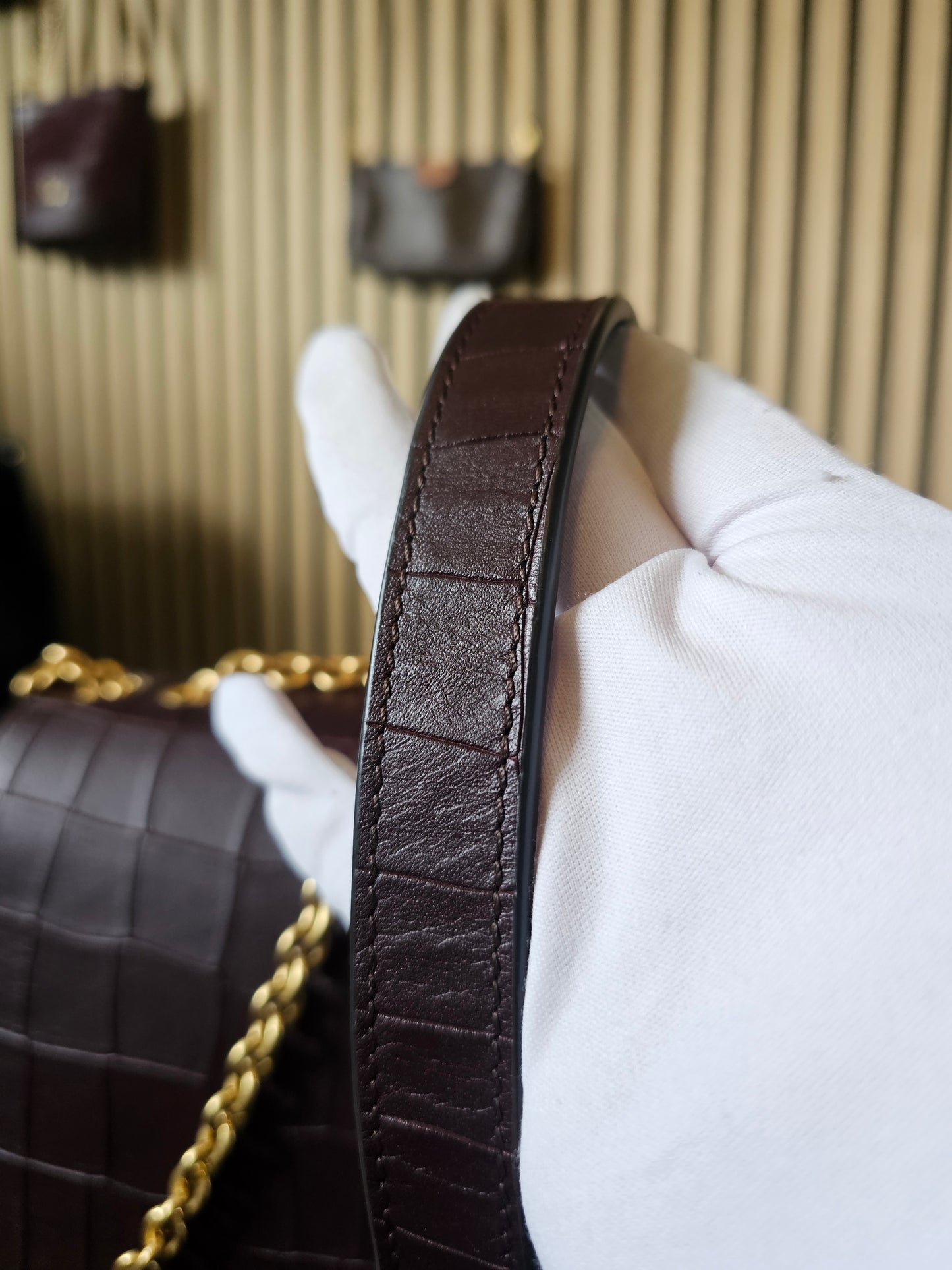 Mulberry Darley - large, oxblood.