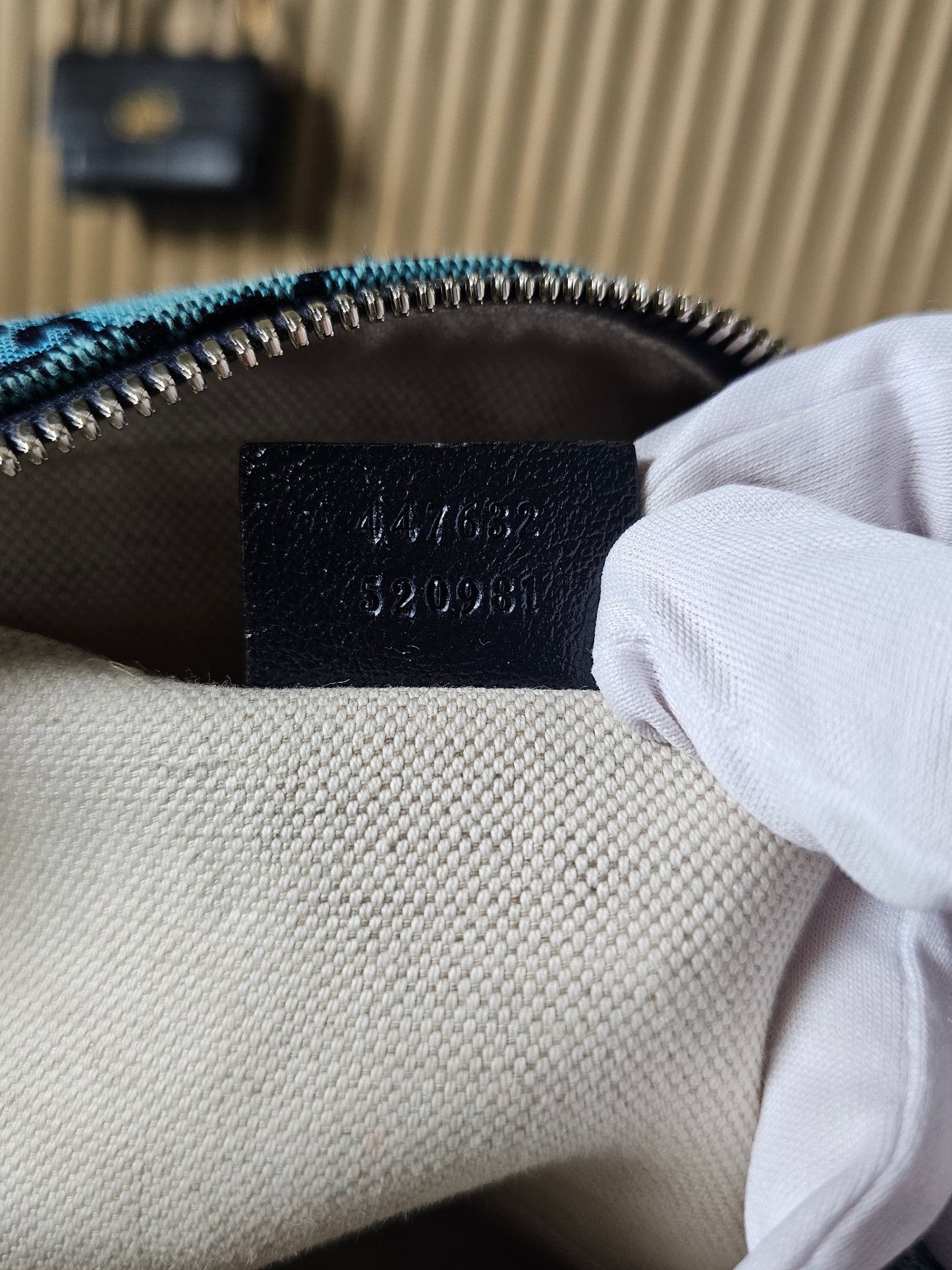 Gucci GG marmont bag - denim blue.