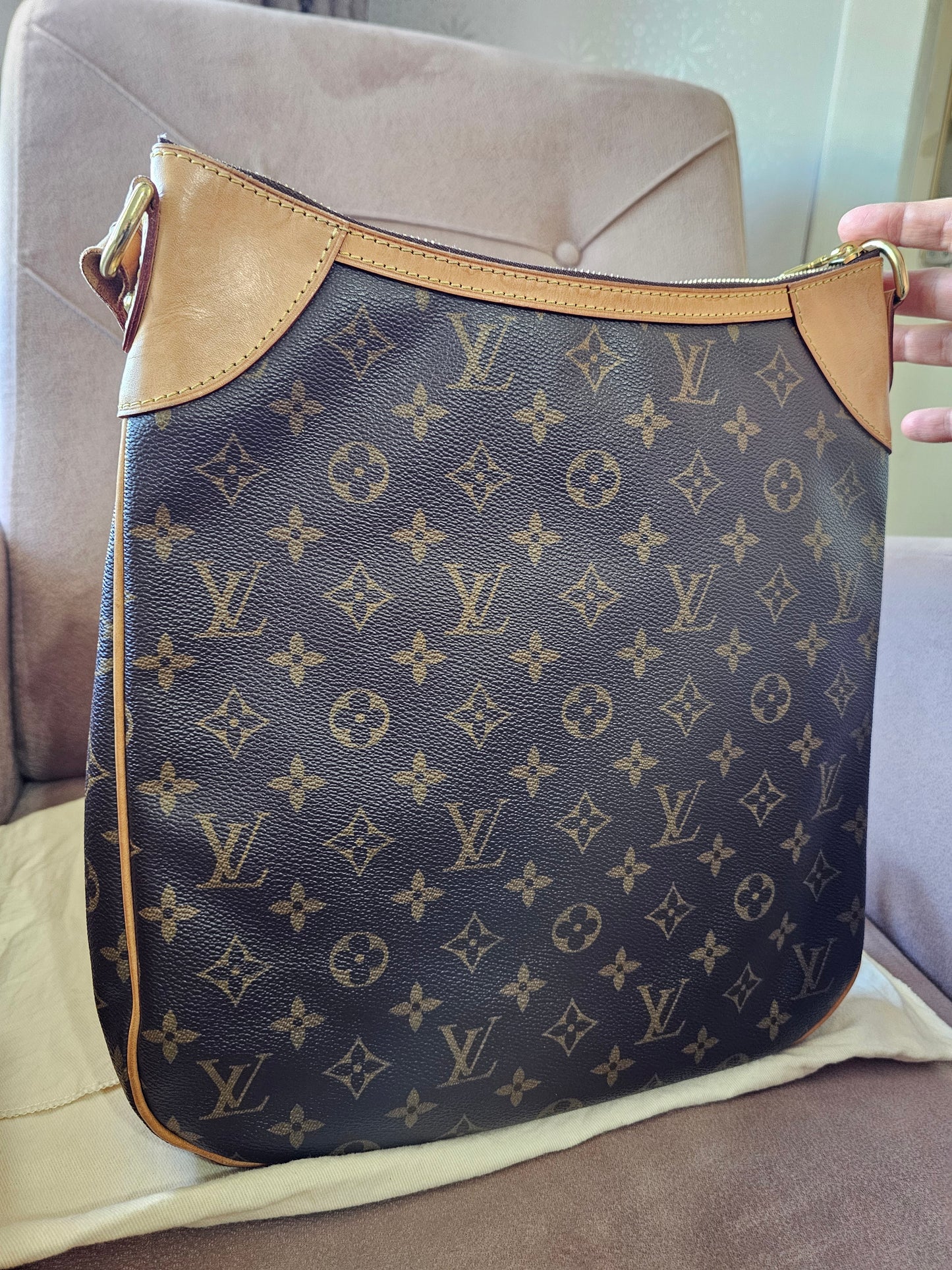 M56388 - Louis Vuitton Odeon GM, MNG. Kanvas.