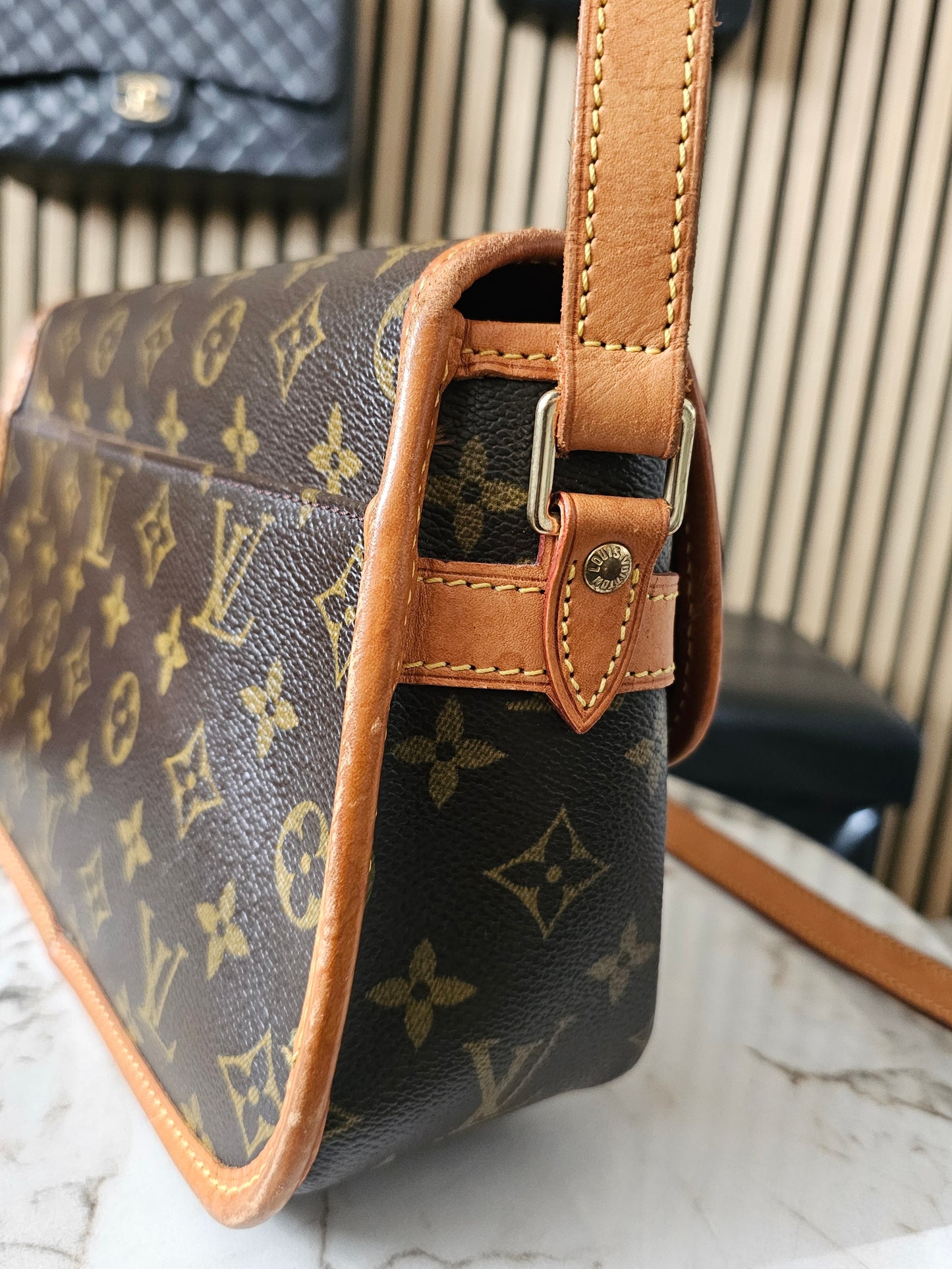 Louis Vuitton Sologne bag, MNG. Kanvas.