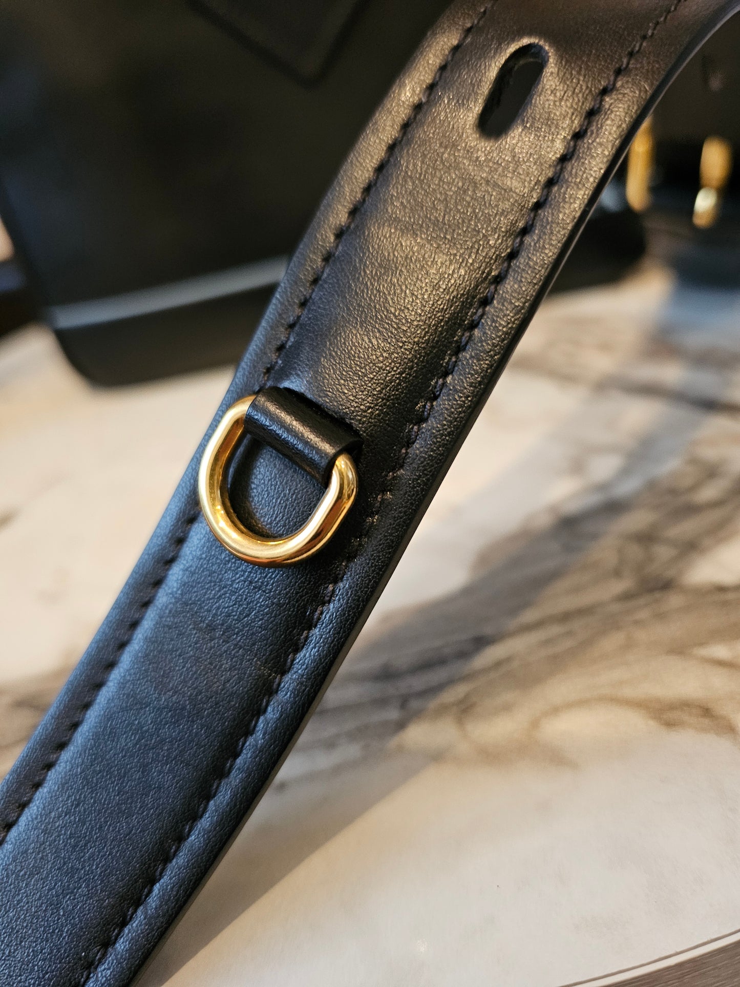 Prada Mirage Camera bag - black, saffiano leather.