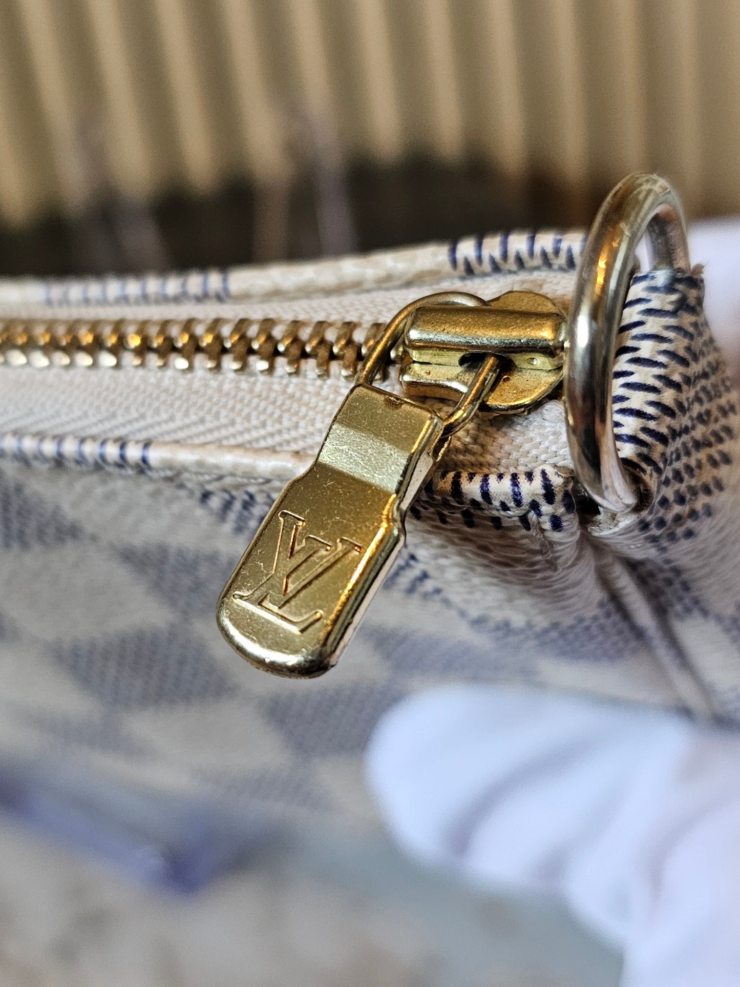 N51986 - Pochette accesories I damier azur.