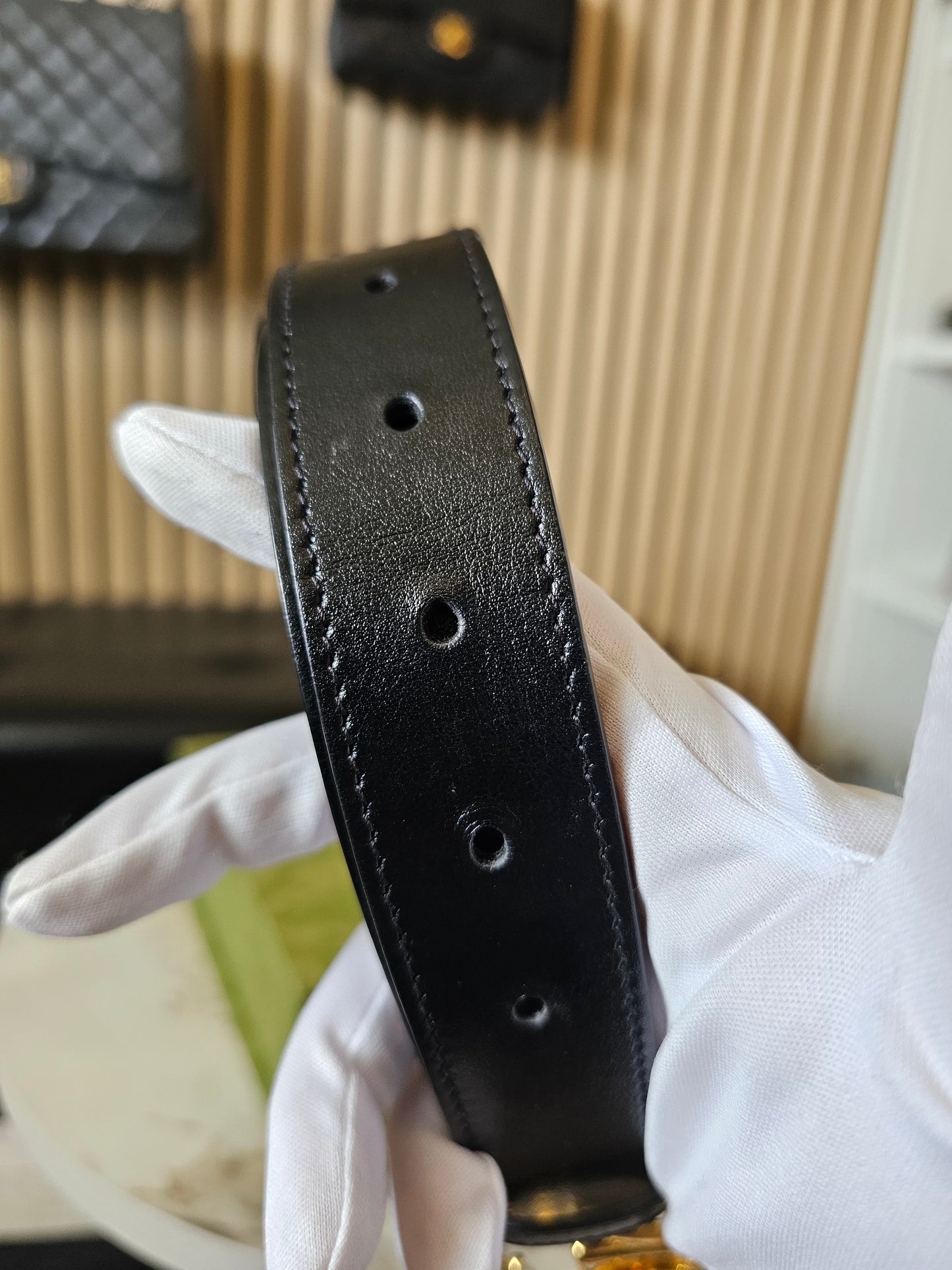 Gucci - GG Marmont thin belt - 75. 414516.