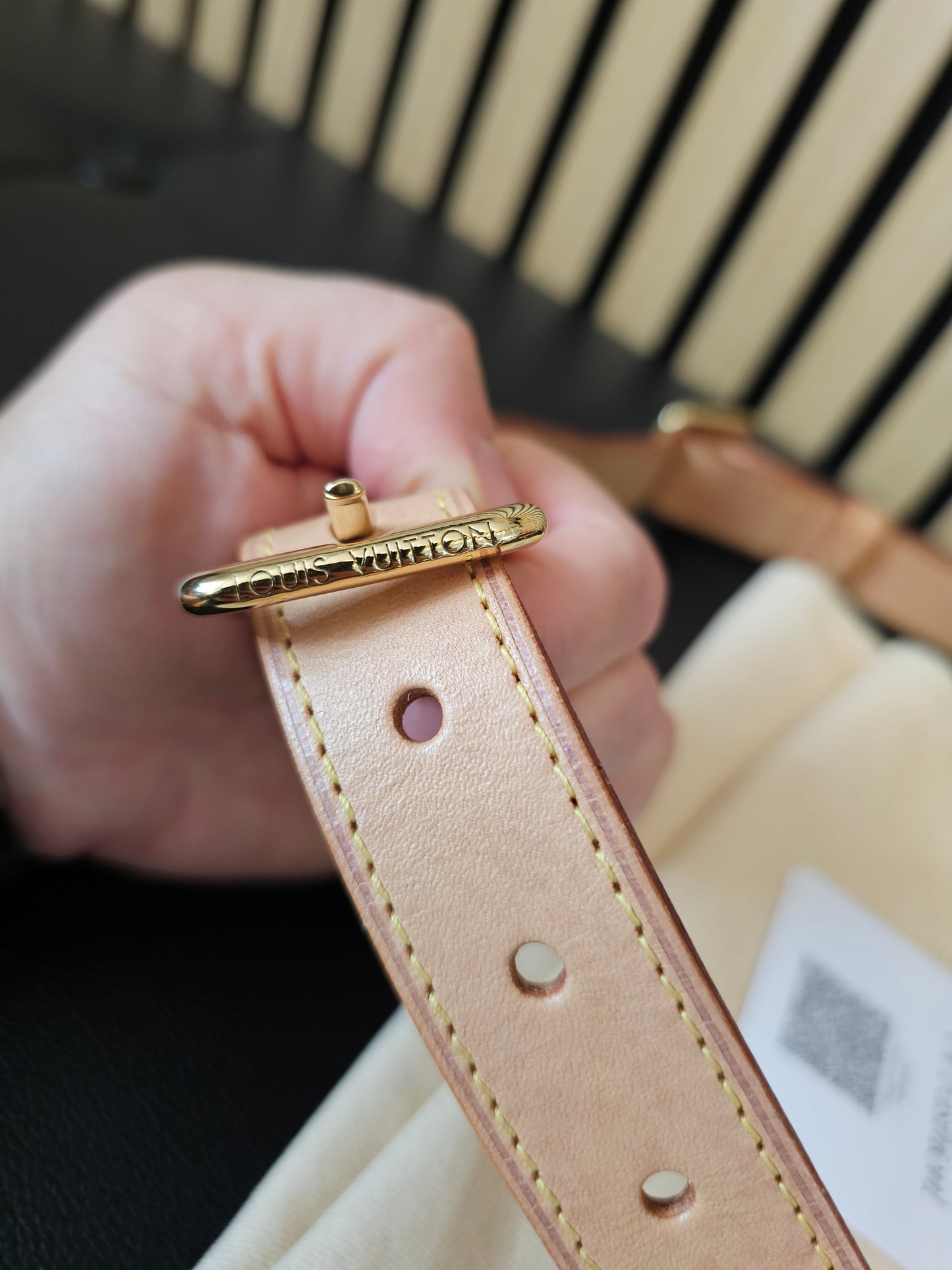 M43644 - Louis Vuitton bag, bumbag in monogram kanvas.