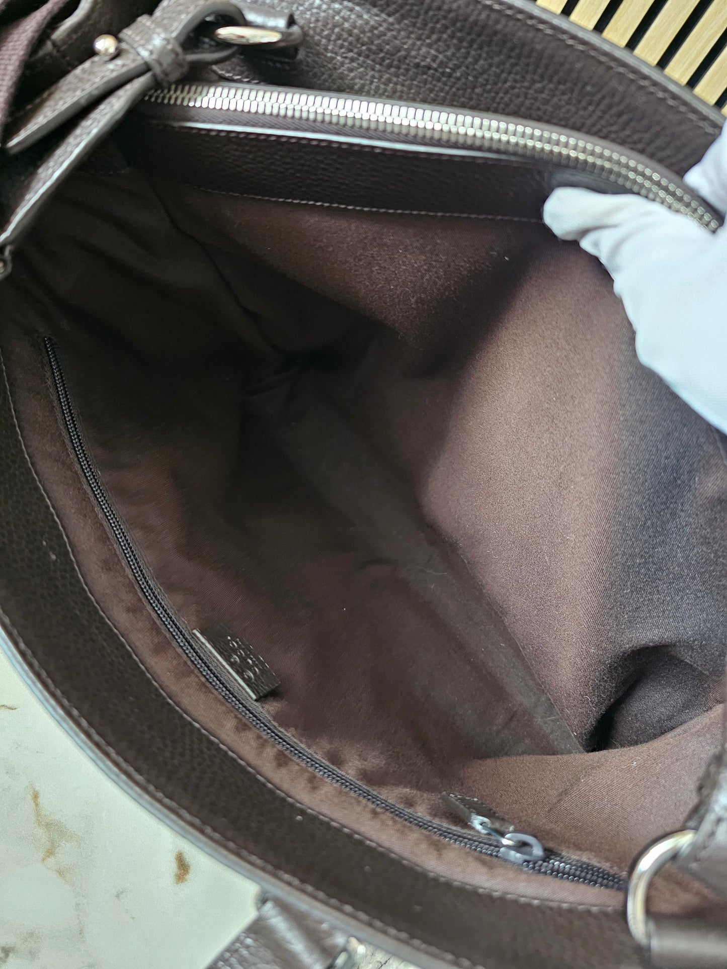 449169- Gucci tote bag, supreme GG kanvas.