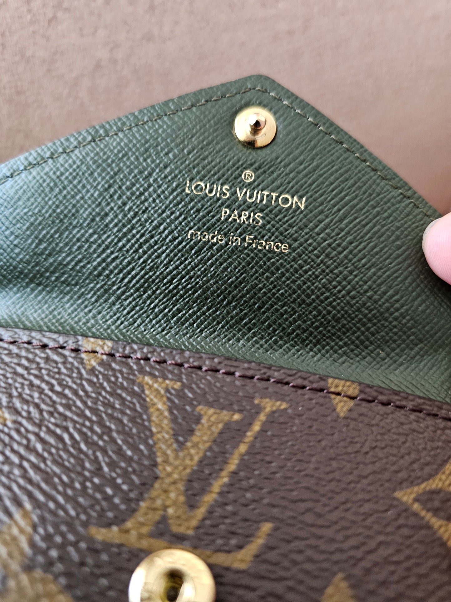 Louis Vuitton mønt pung I monogram kanvas.