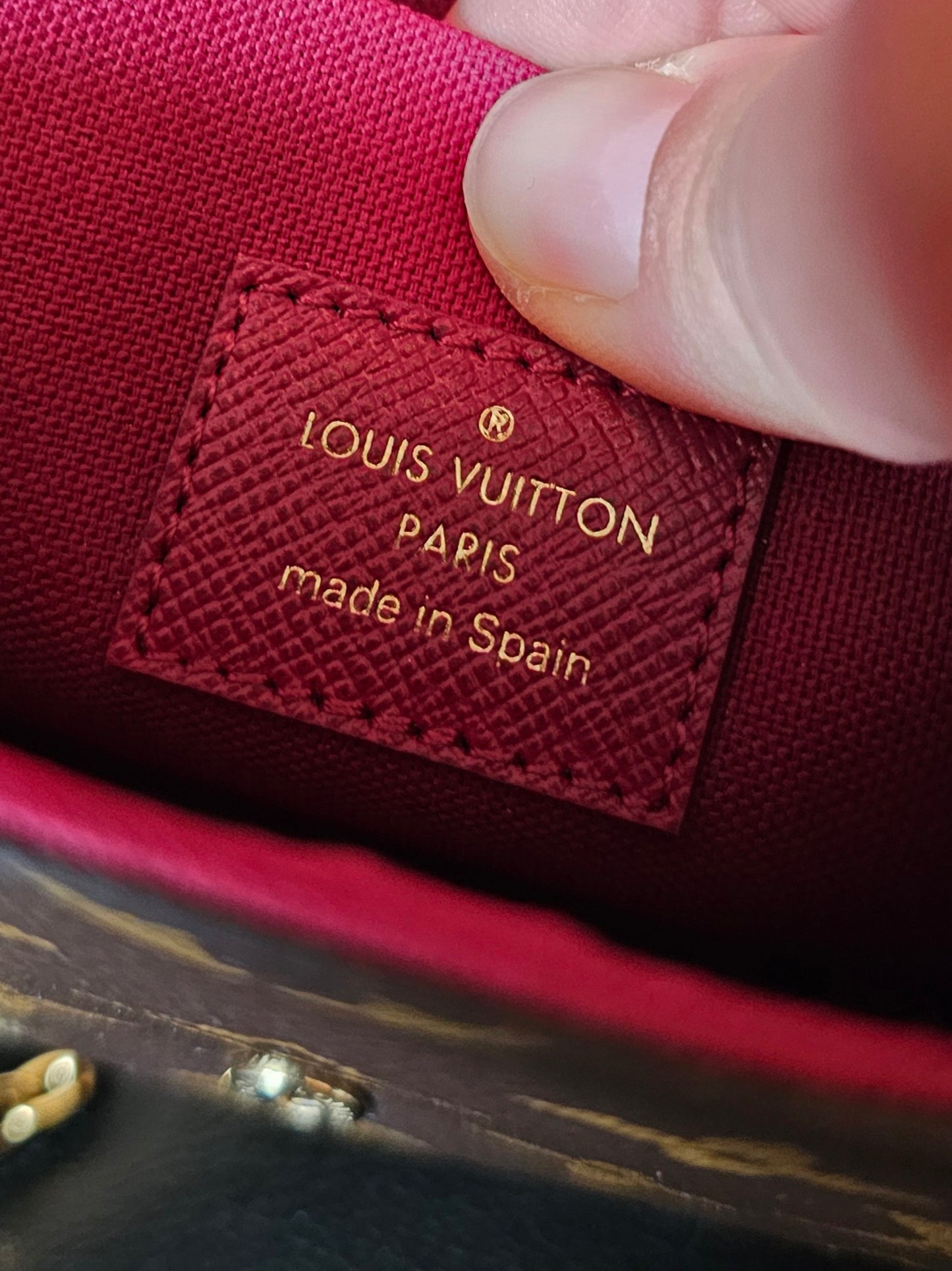 Louis Vuitton - Félicie pochette, monogram kanvas.