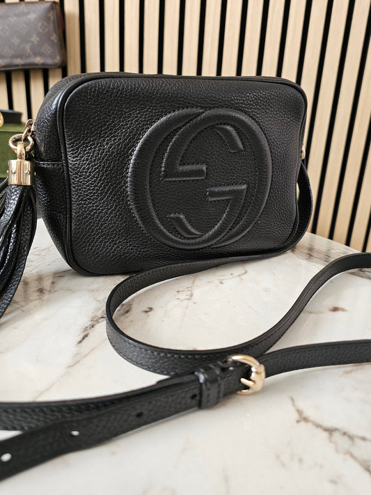 308364 - Gucci bag, Soho black.