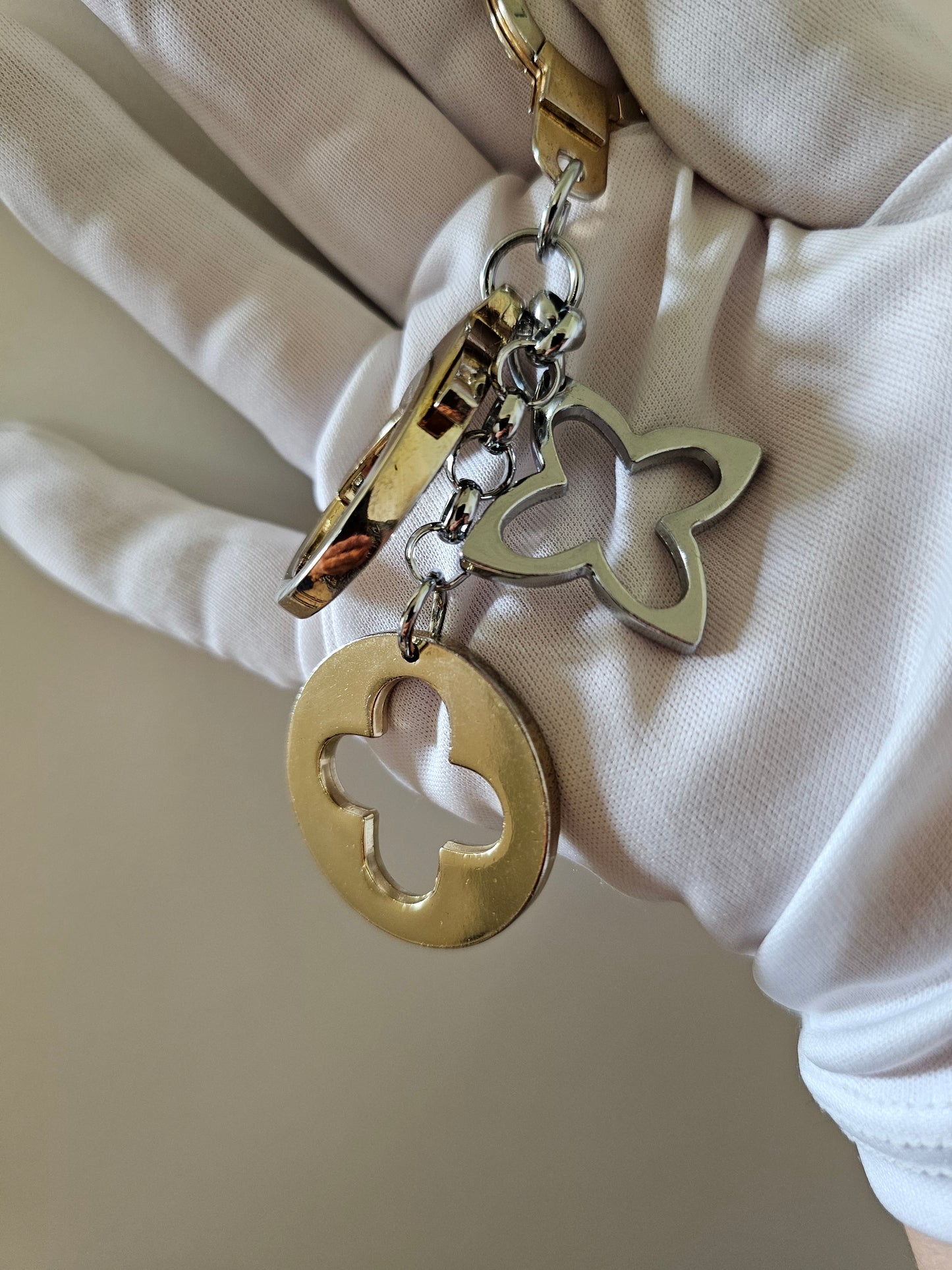 Louis Vuitton bag charm/keychain.