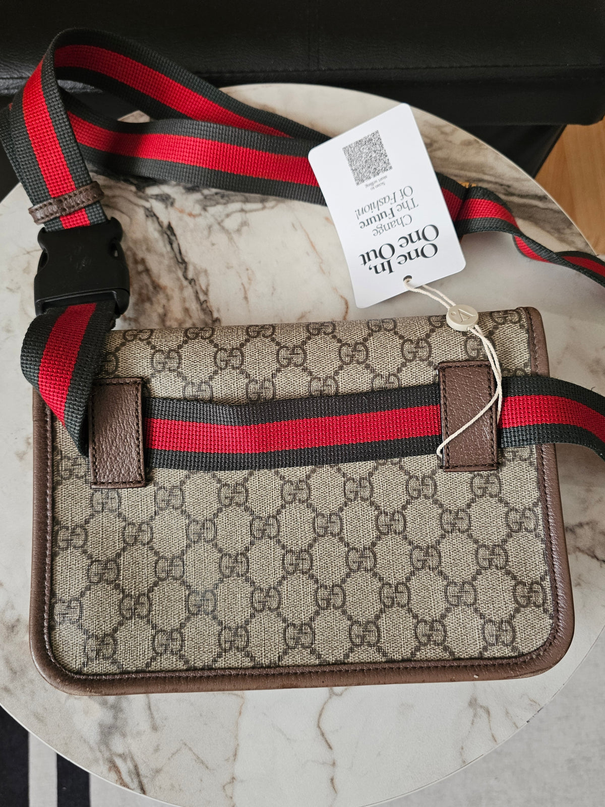 493930- Gucci beltbag, Ophidia GG supreme.