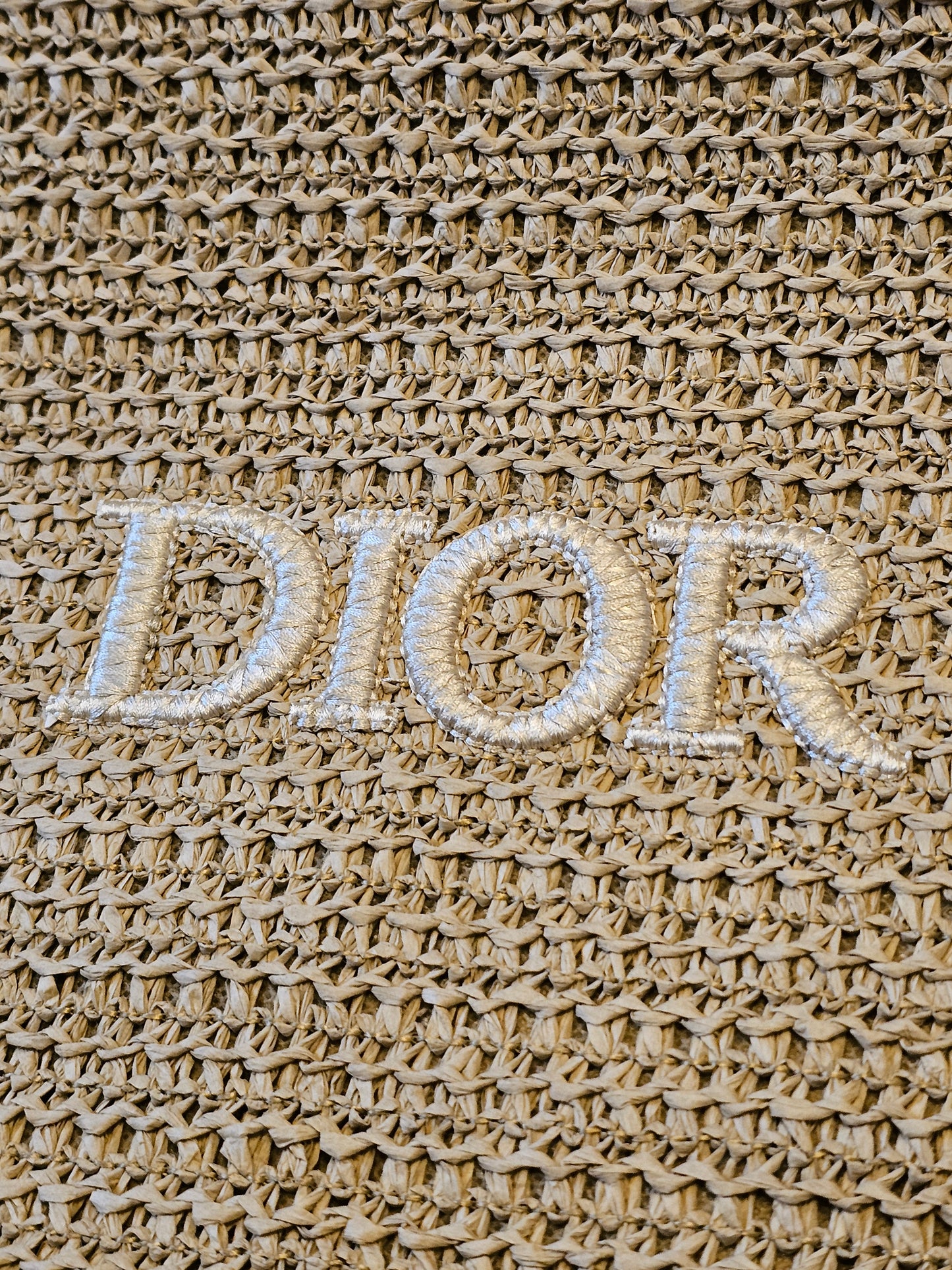 Dior tote bag from makeup collection.