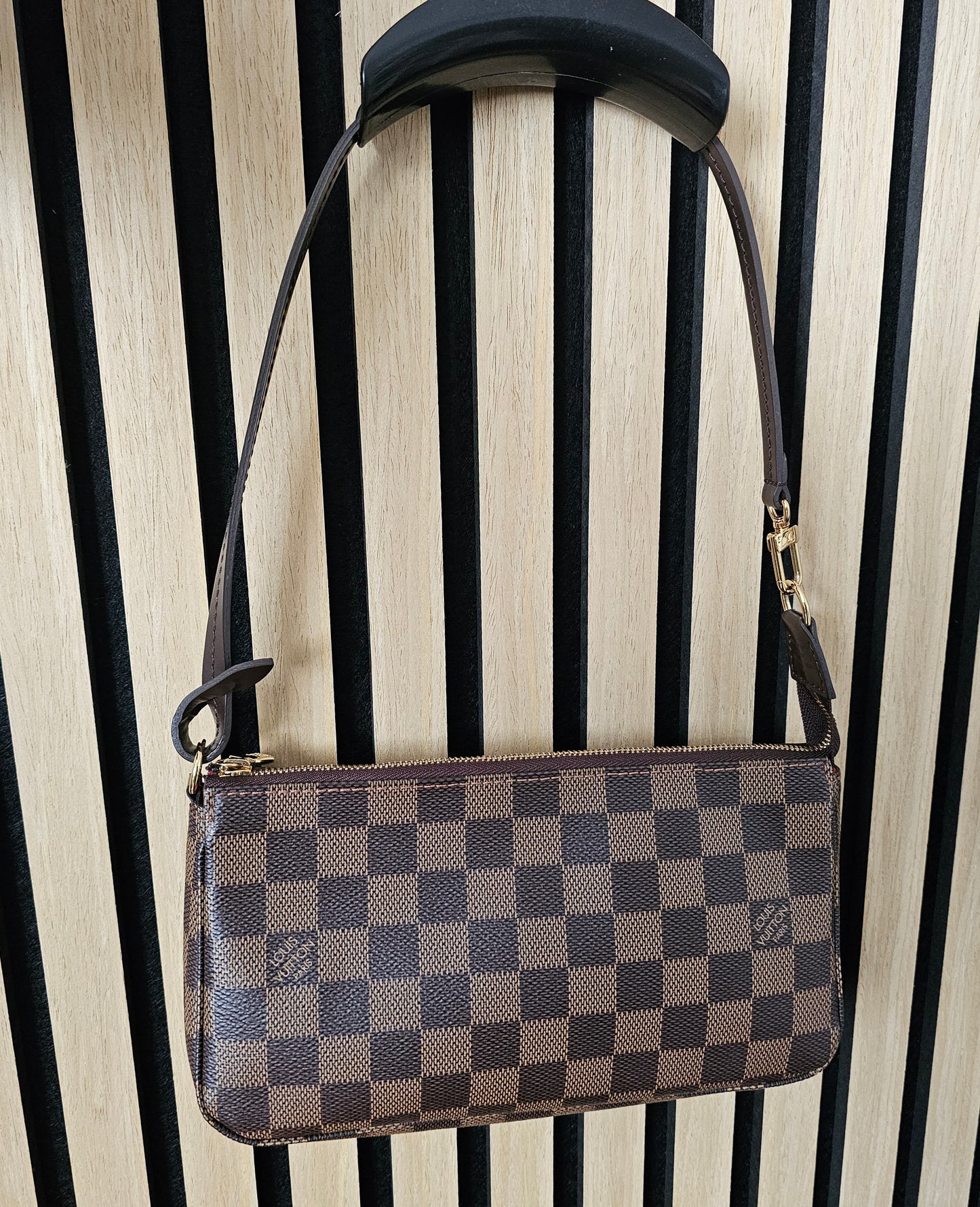 N41206 - Louis Vuitton pochette accesories, NM. Damier ebene.