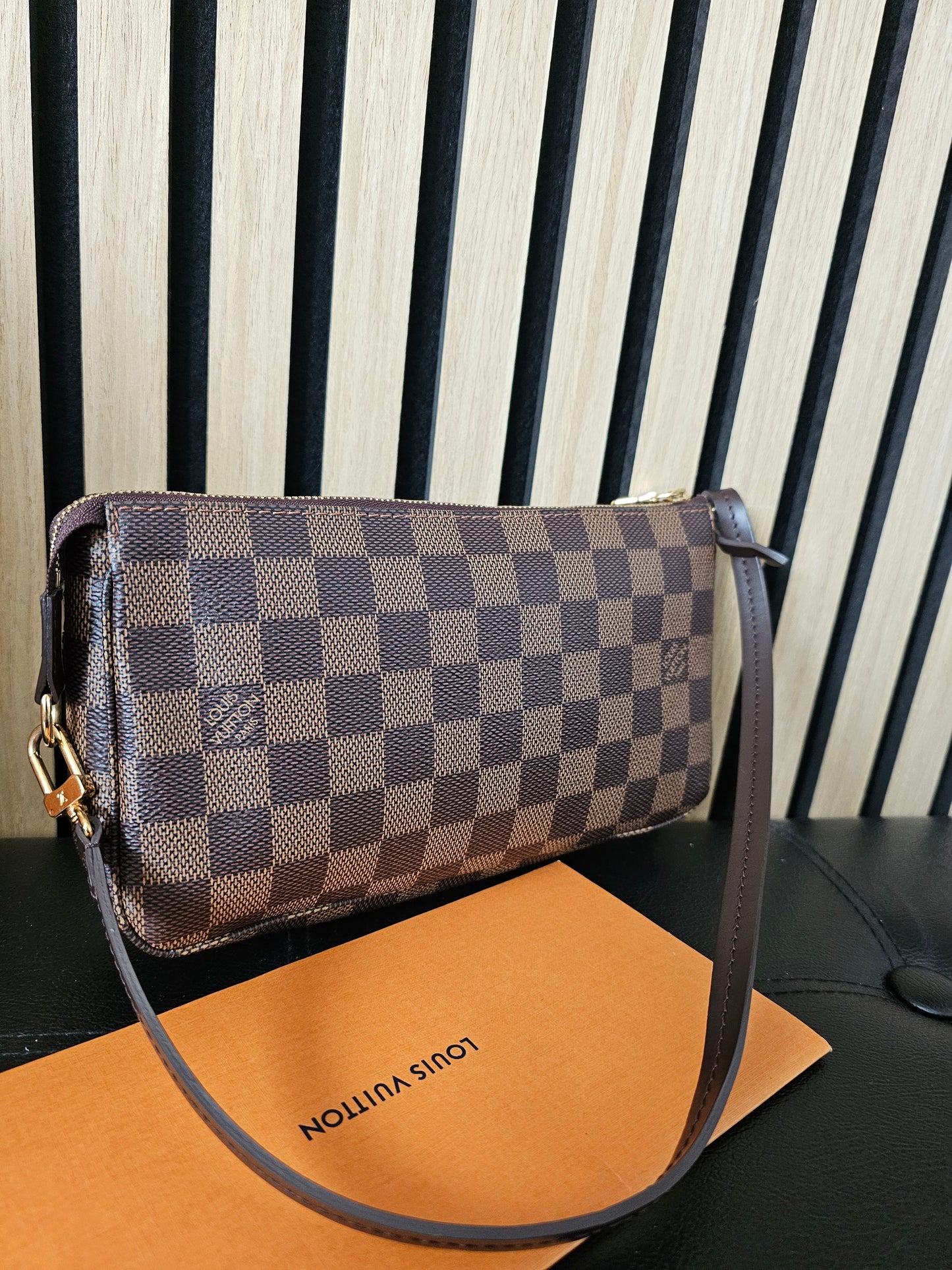N41206 - Louis Vuitton pochette accesories, NM. Damier ebene.
