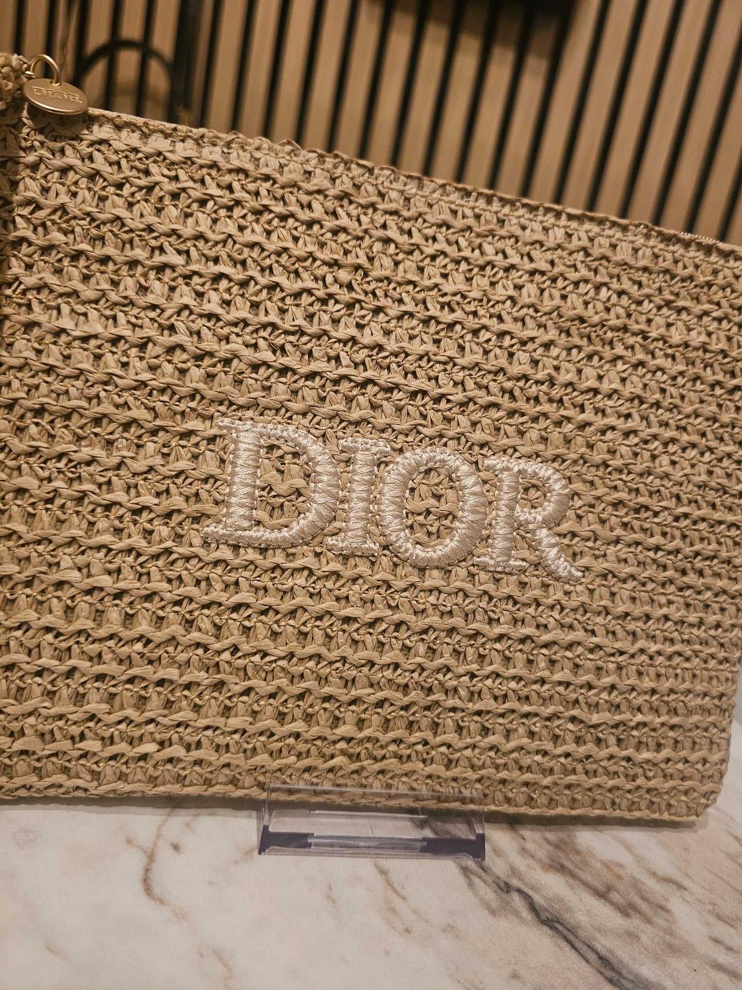 Dior cosmetic pouch