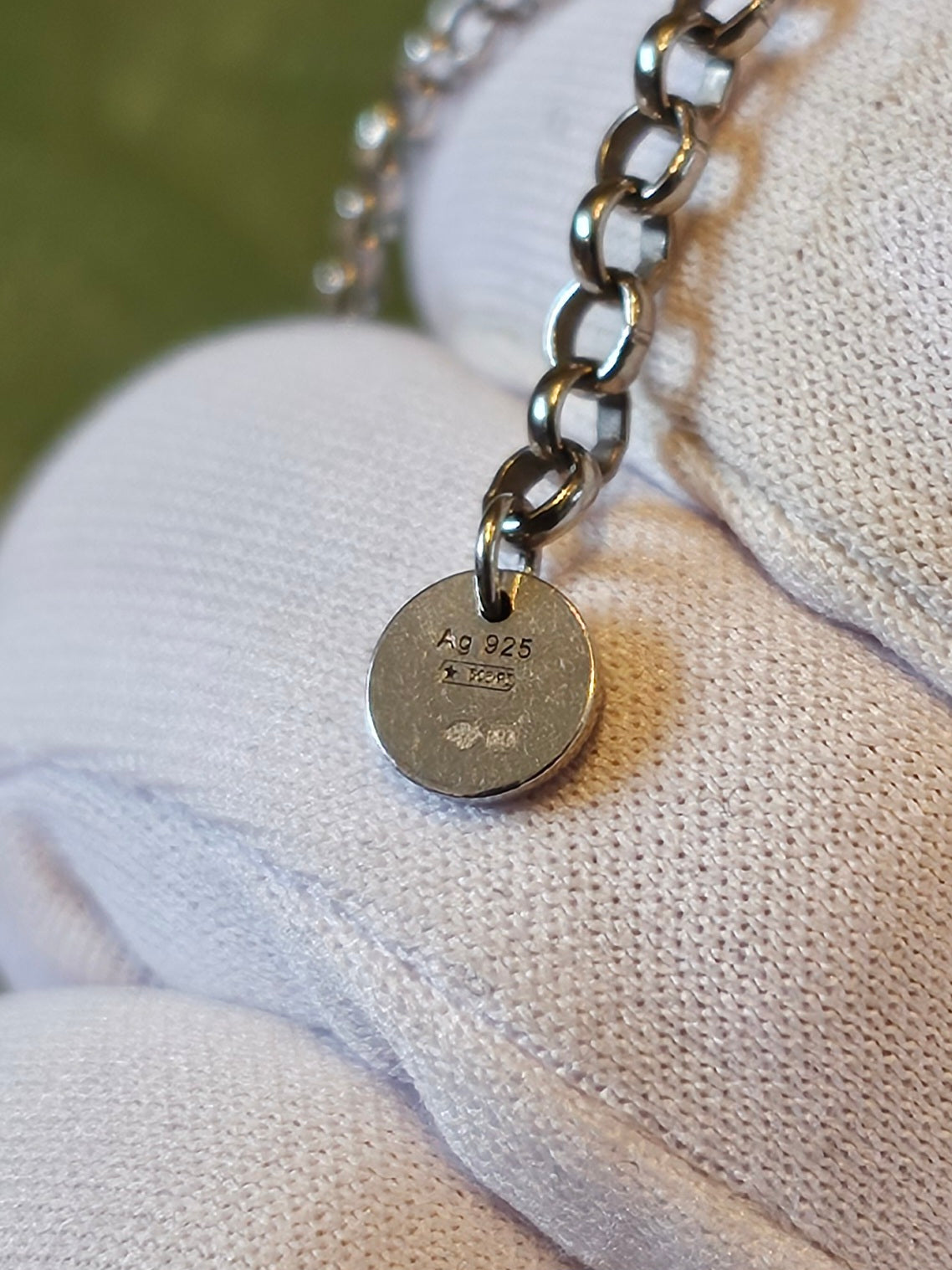 Gucci halskæde, interlocking, sterling silver 925.