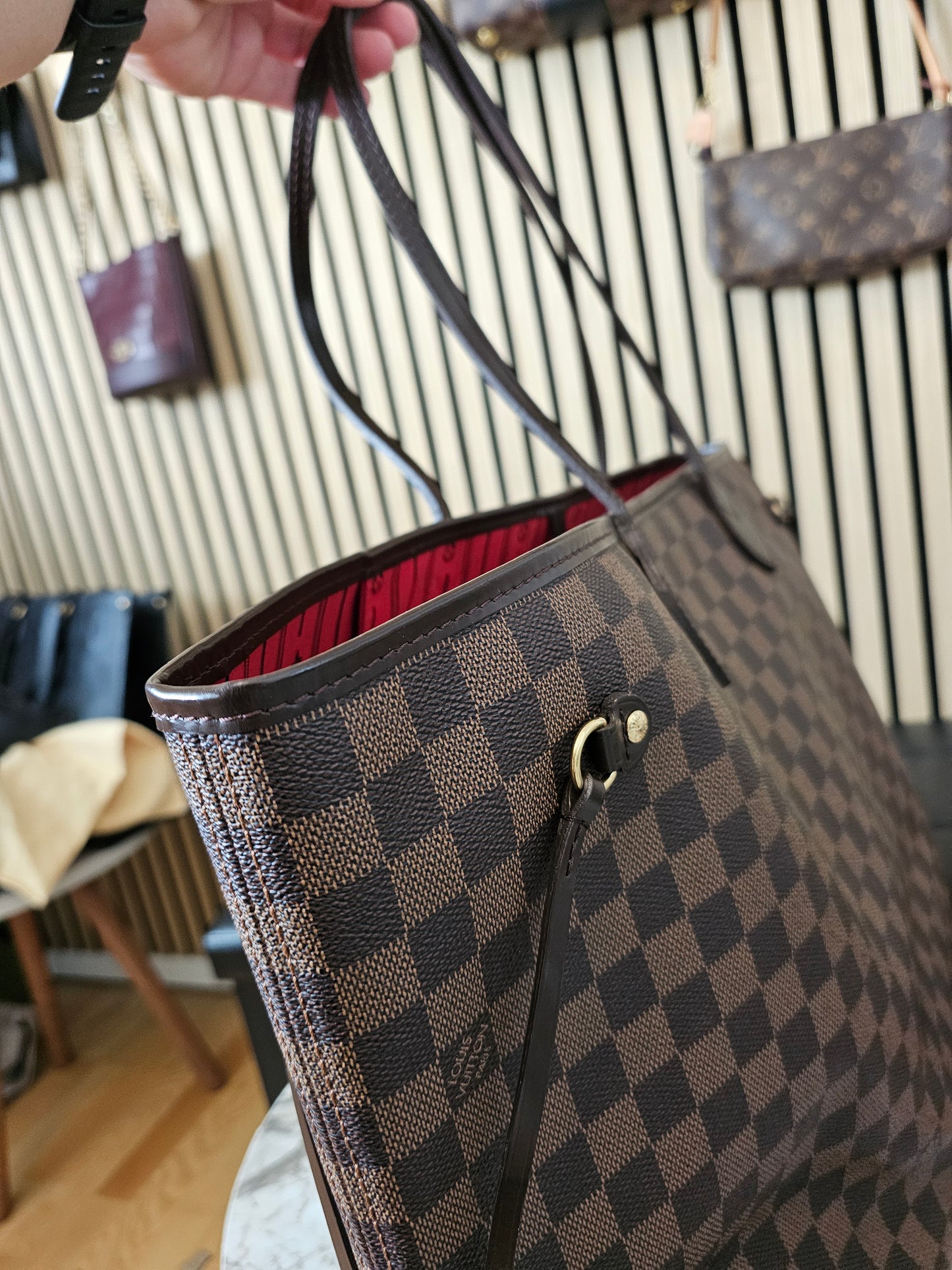 N51106 - Louis Vuitton Neverfull GM, damier ebene.