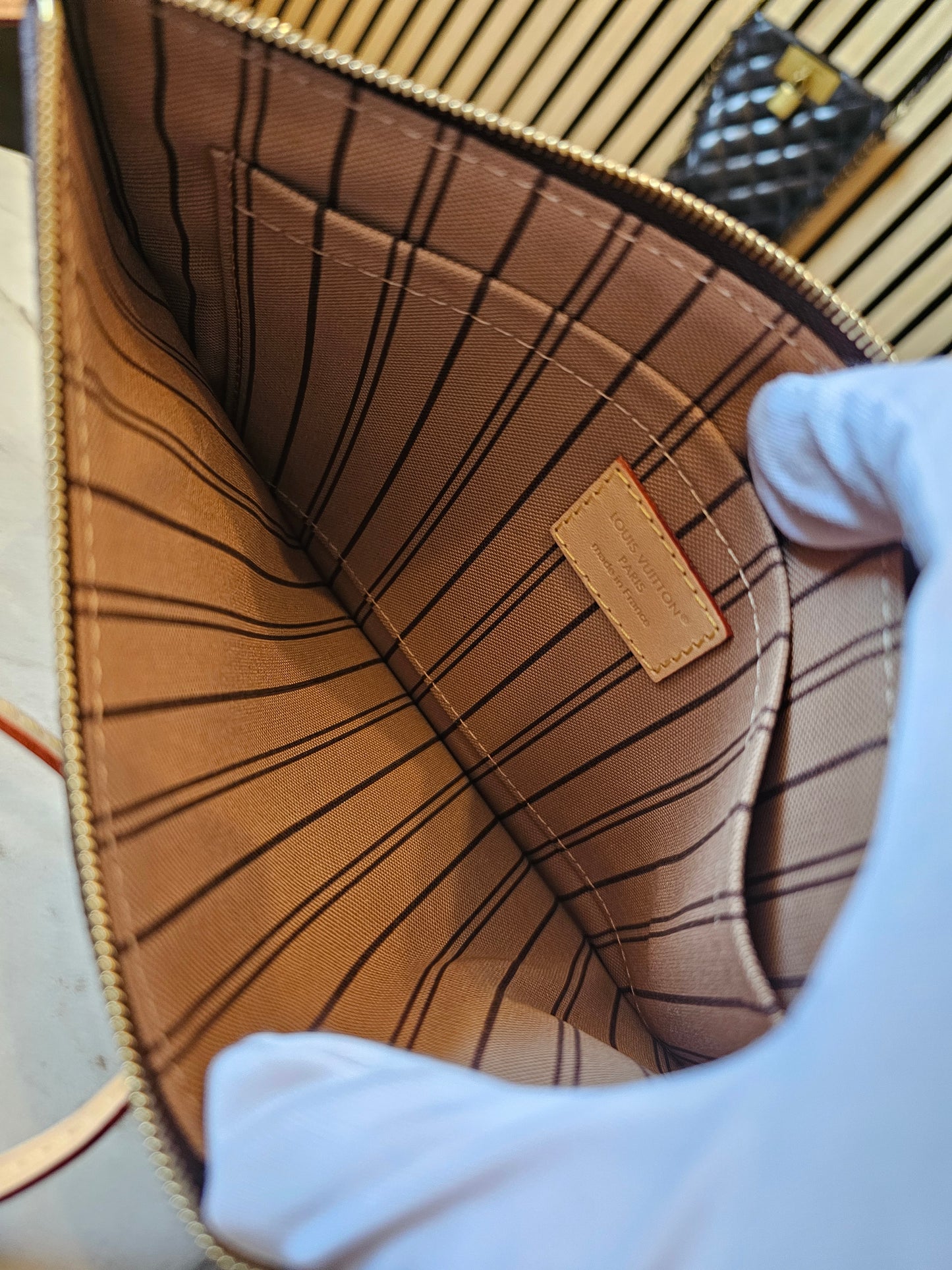 Neverfull Clutch I monogram kanvas - MM size.