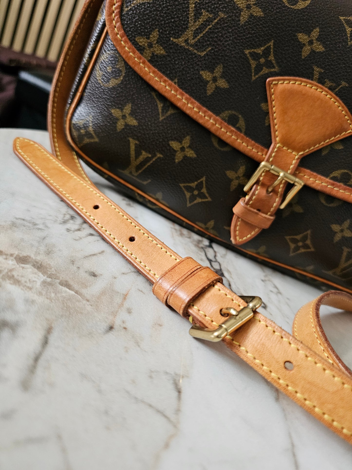 Louis Vuitton Sologne bag, MNG. Kanvas.
