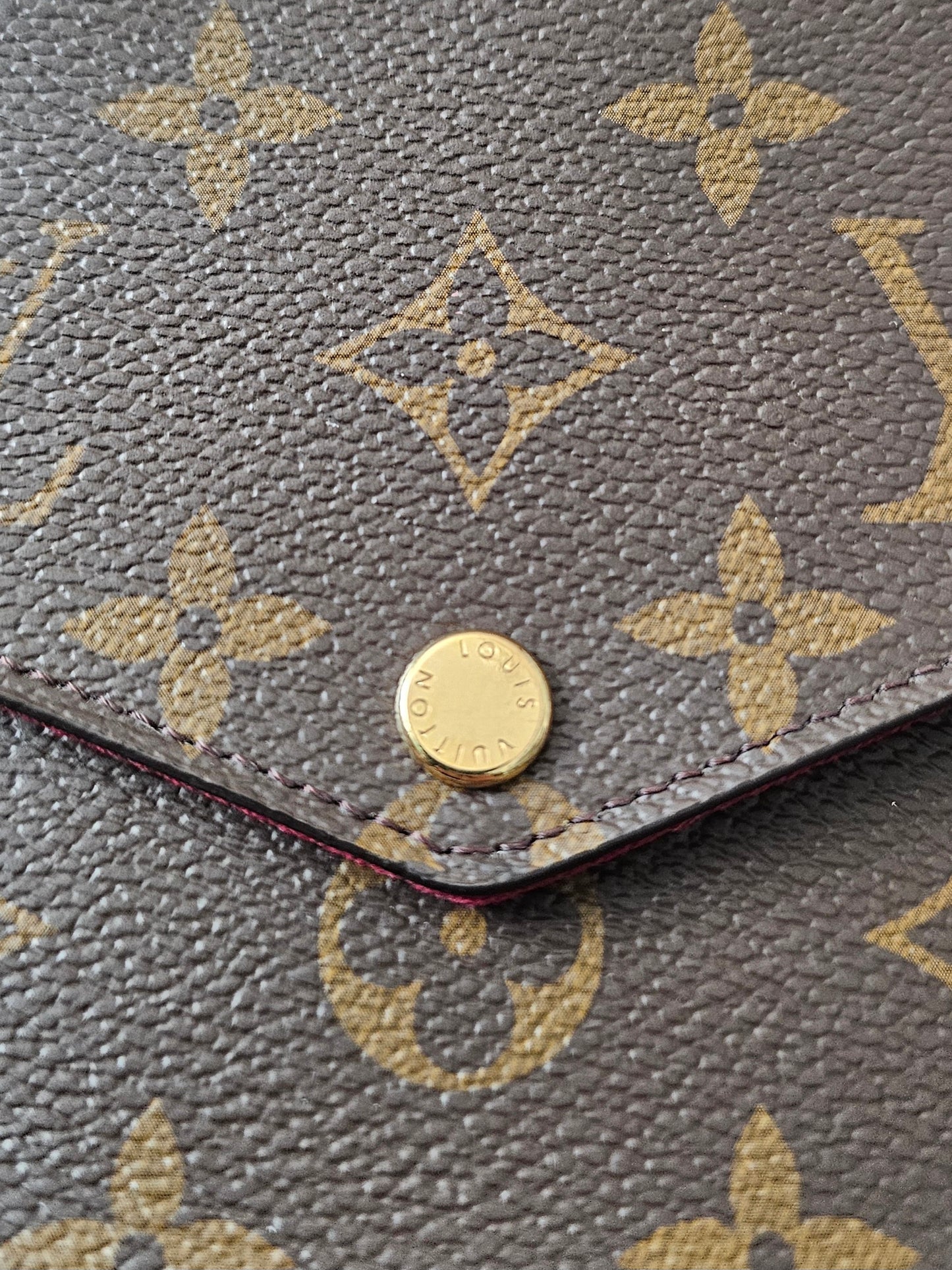 Felicie pochette i monogram kanvas.