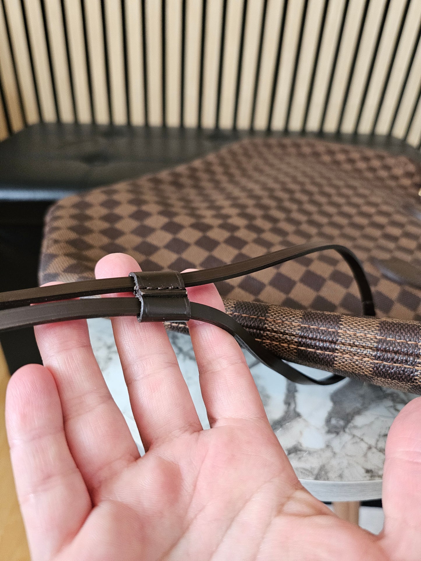 N51106 - Louis Vuitton Neverfull GM, damier ebene.