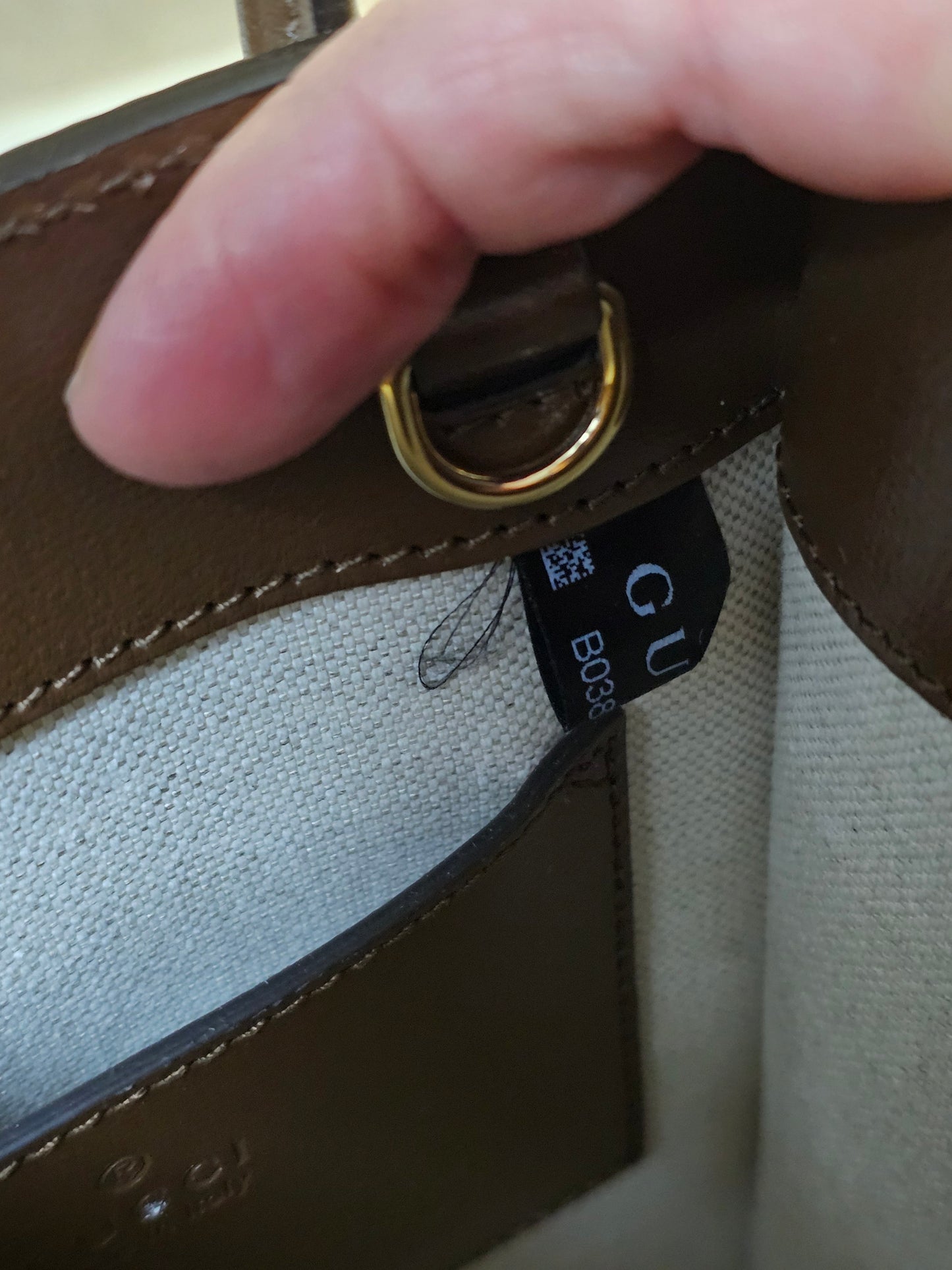 671623 - Gucci mini tote bag, GG supreme.