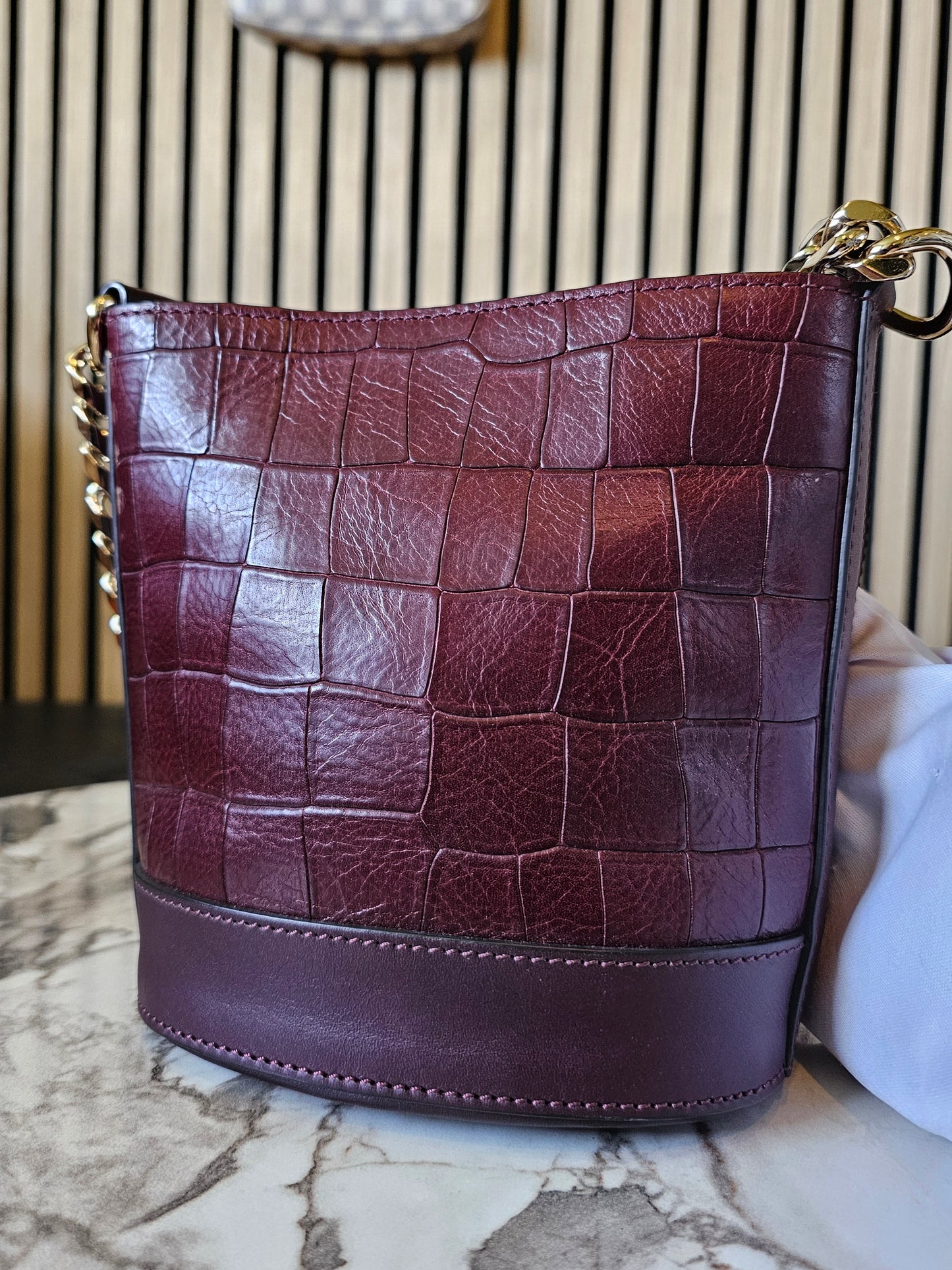 Mulberry bag mini Jamie, oxblood.