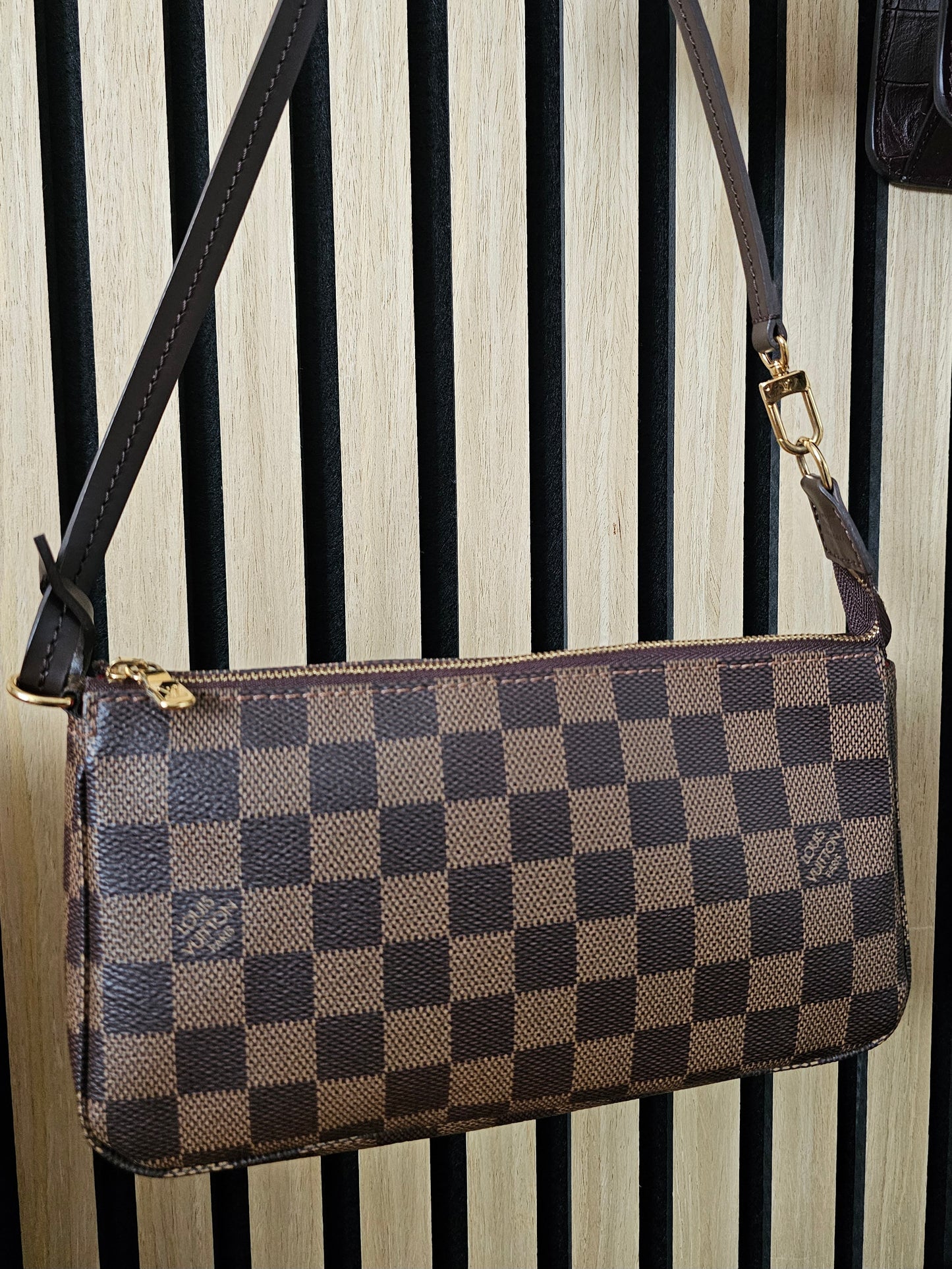 N41206 - Louis Vuitton pochette accesories, NM. Damier ebene.