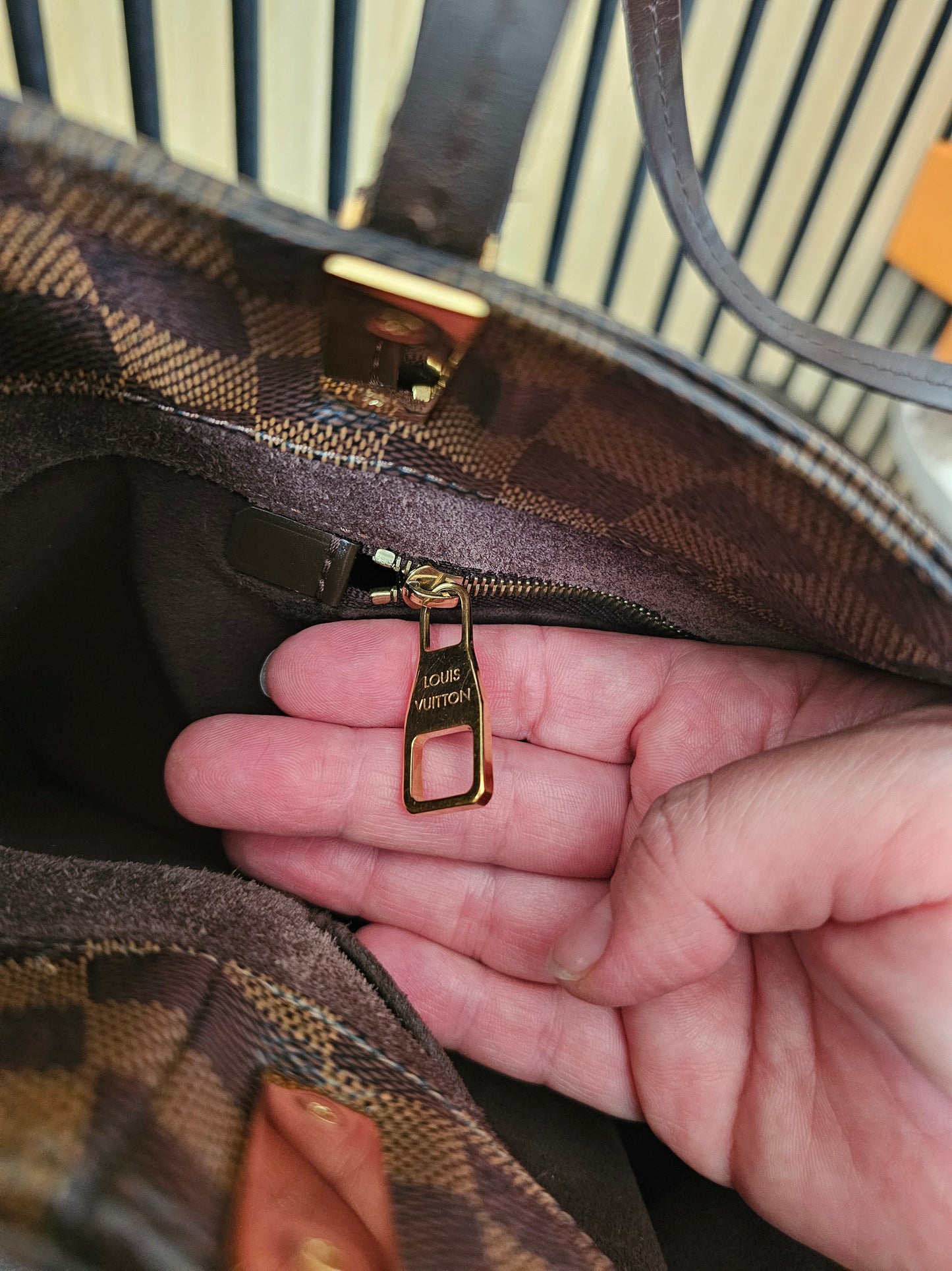N41215 - Louis Vuitton bag, Marylebone PM, damier ebene.