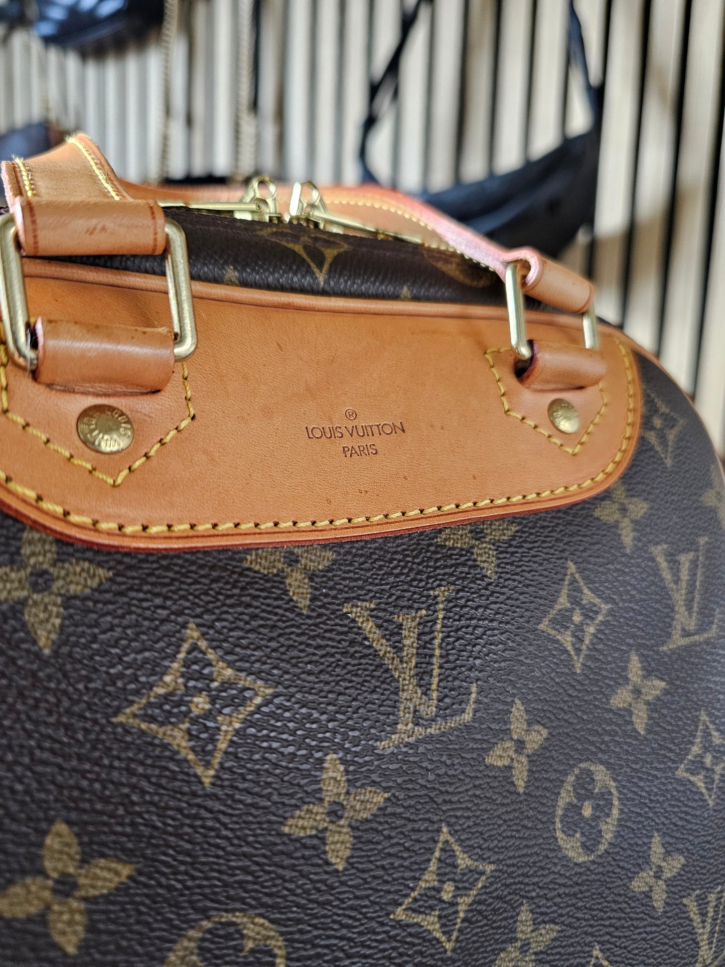 M41450 - Louis Vuitton Excursion Shoe Case handbag.