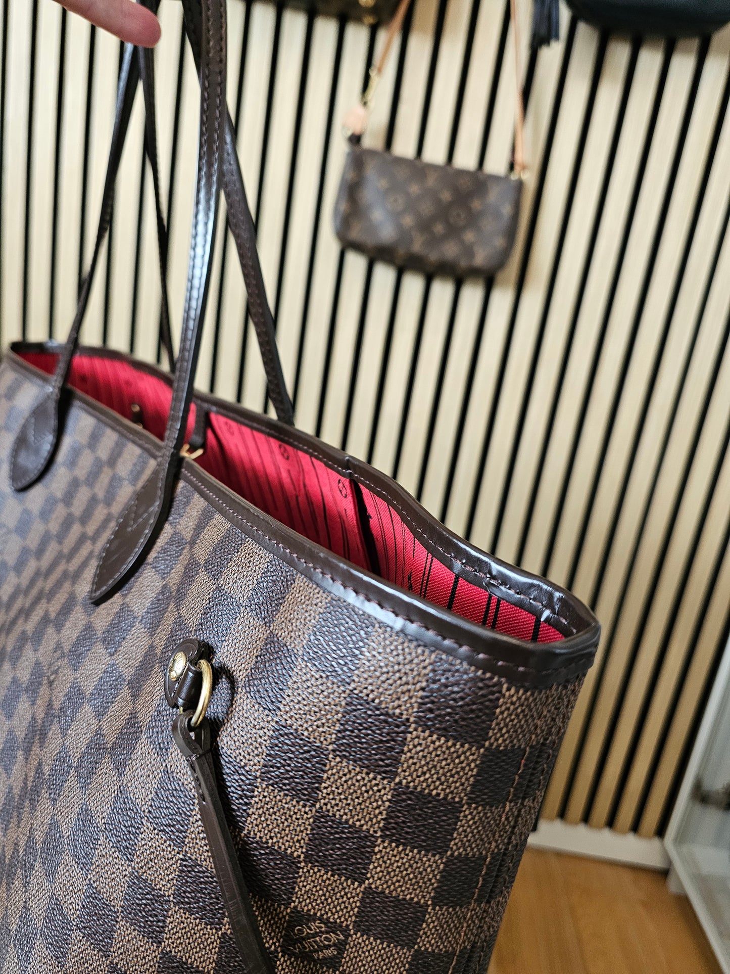 N51106 - Louis Vuitton Neverfull GM, damier ebene.