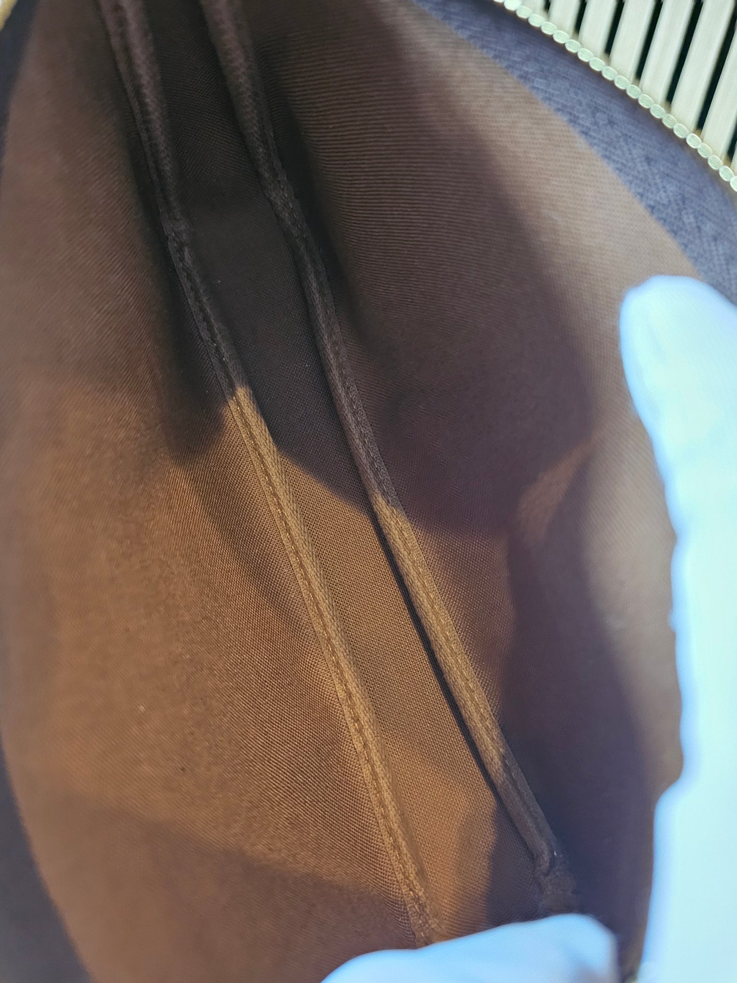 Louis Vuitton pochette accesories in monogram kanvas.