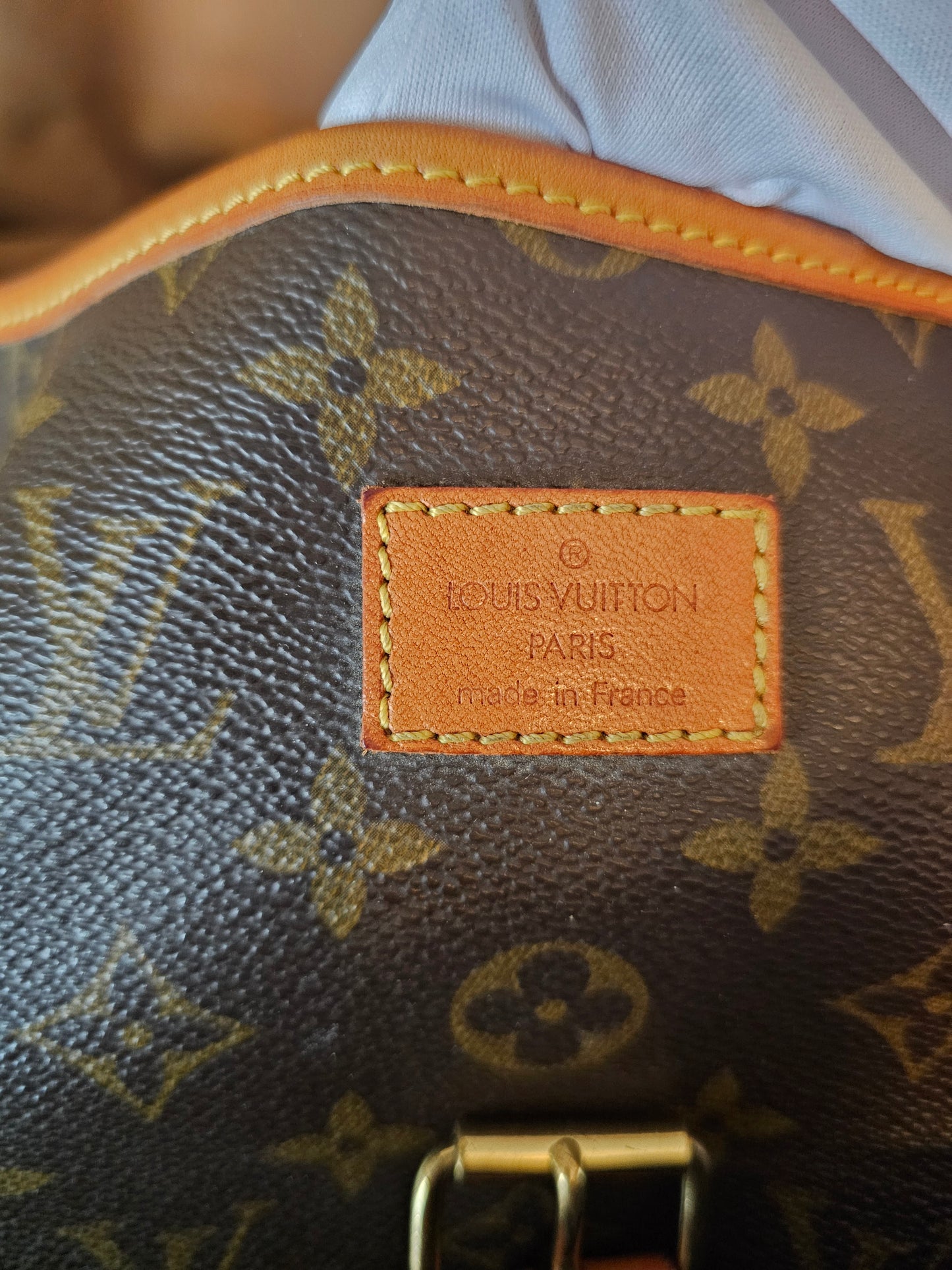 M42254 - Louis Vuitton bag, Saumur 35, MNG. Kanvas.