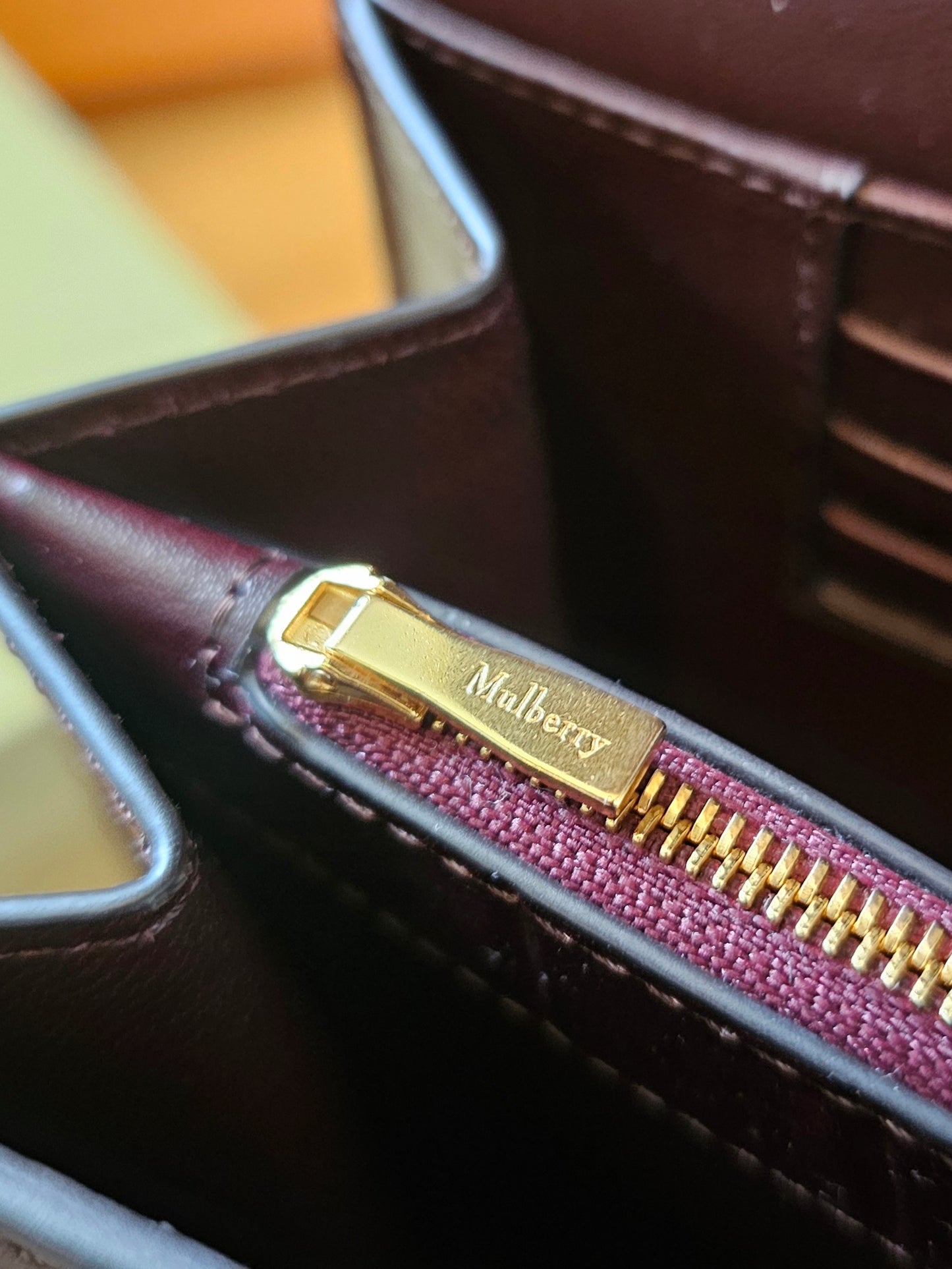 Mulberry Darley - large, oxblood.