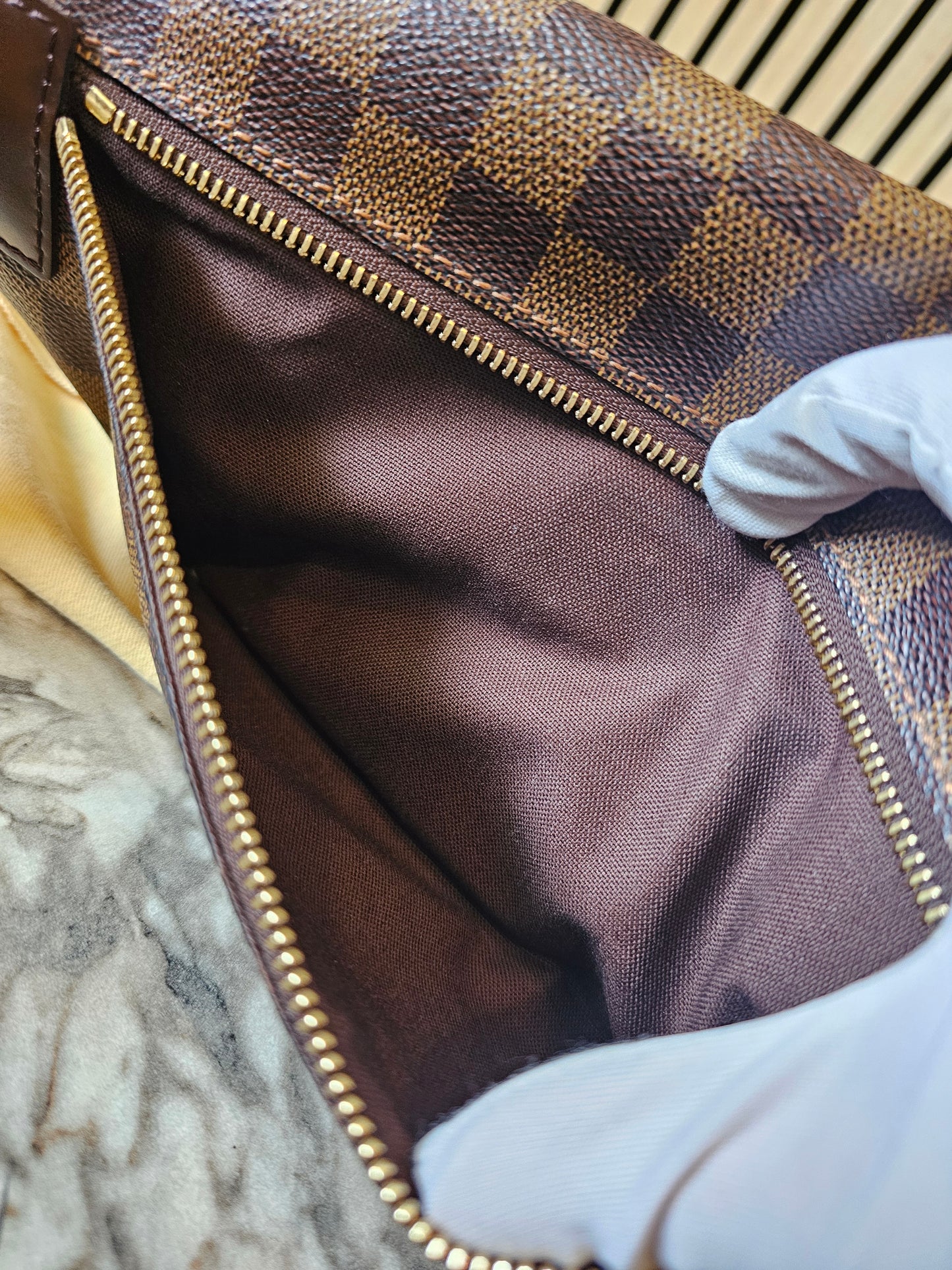 N51172 - Louis Vuitton bumbag, Melville, damier ebene.
