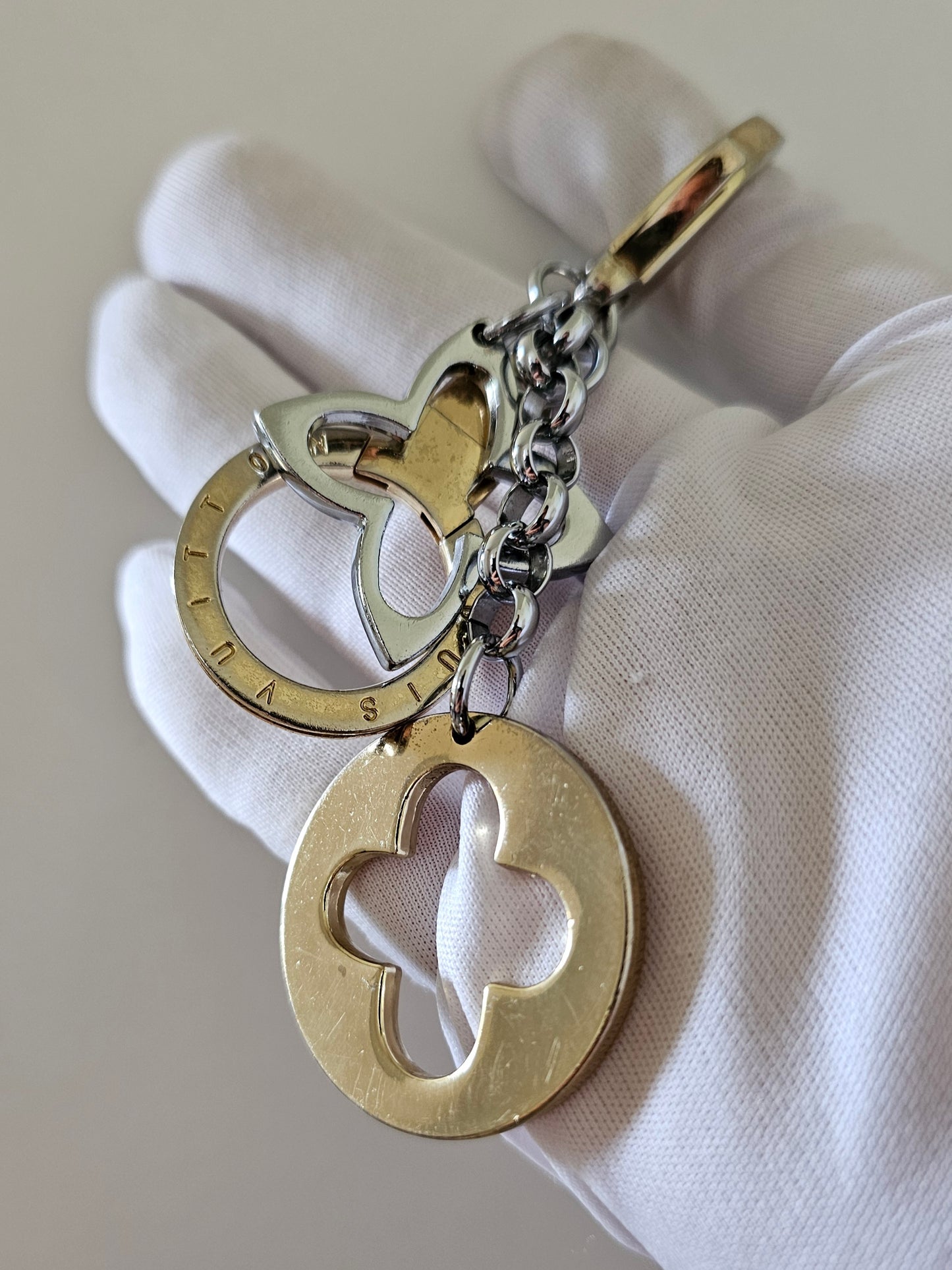 Louis Vuitton bag charm/keychain.