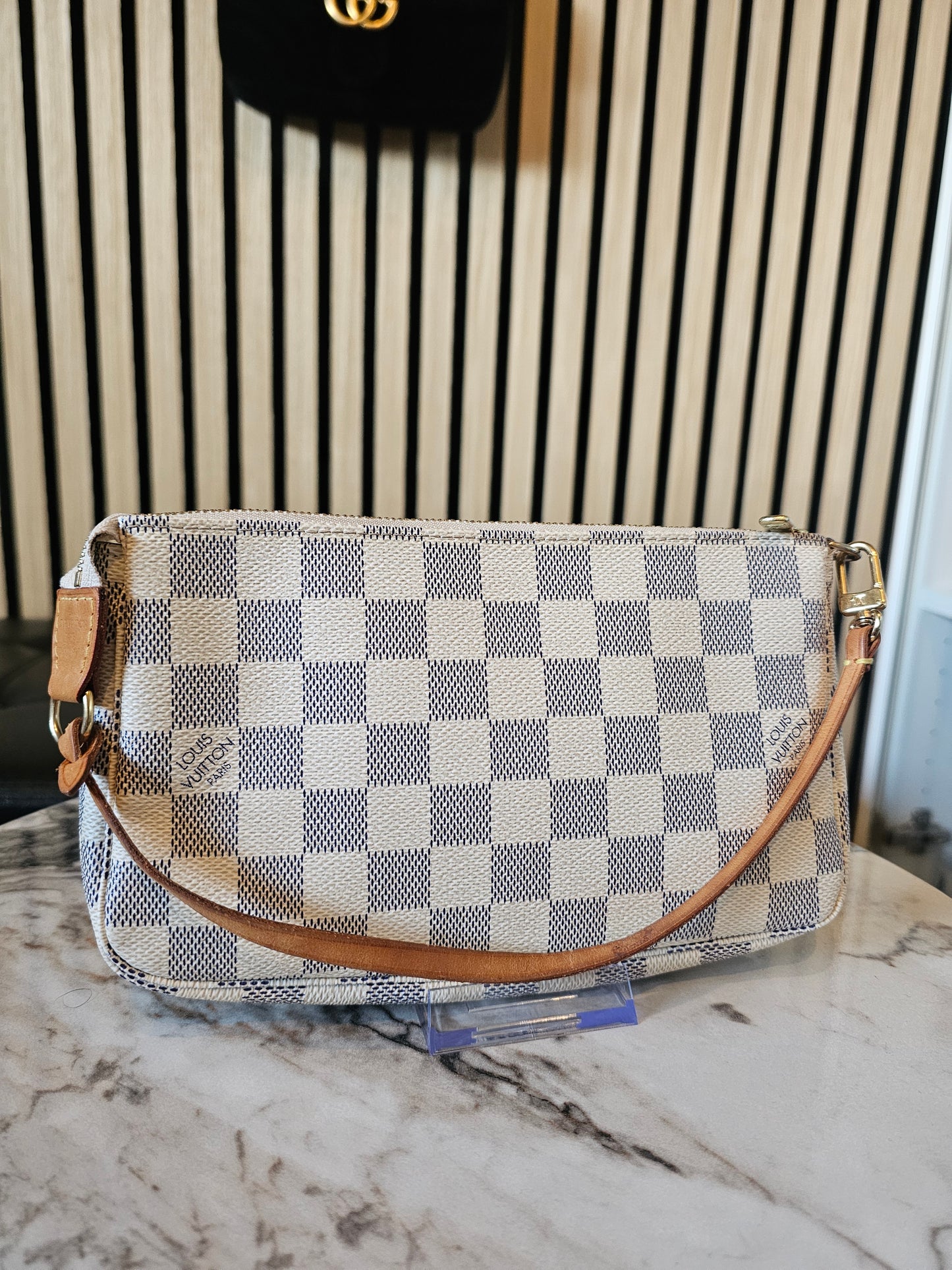 N51986 - Pochette accesories I damier azur.